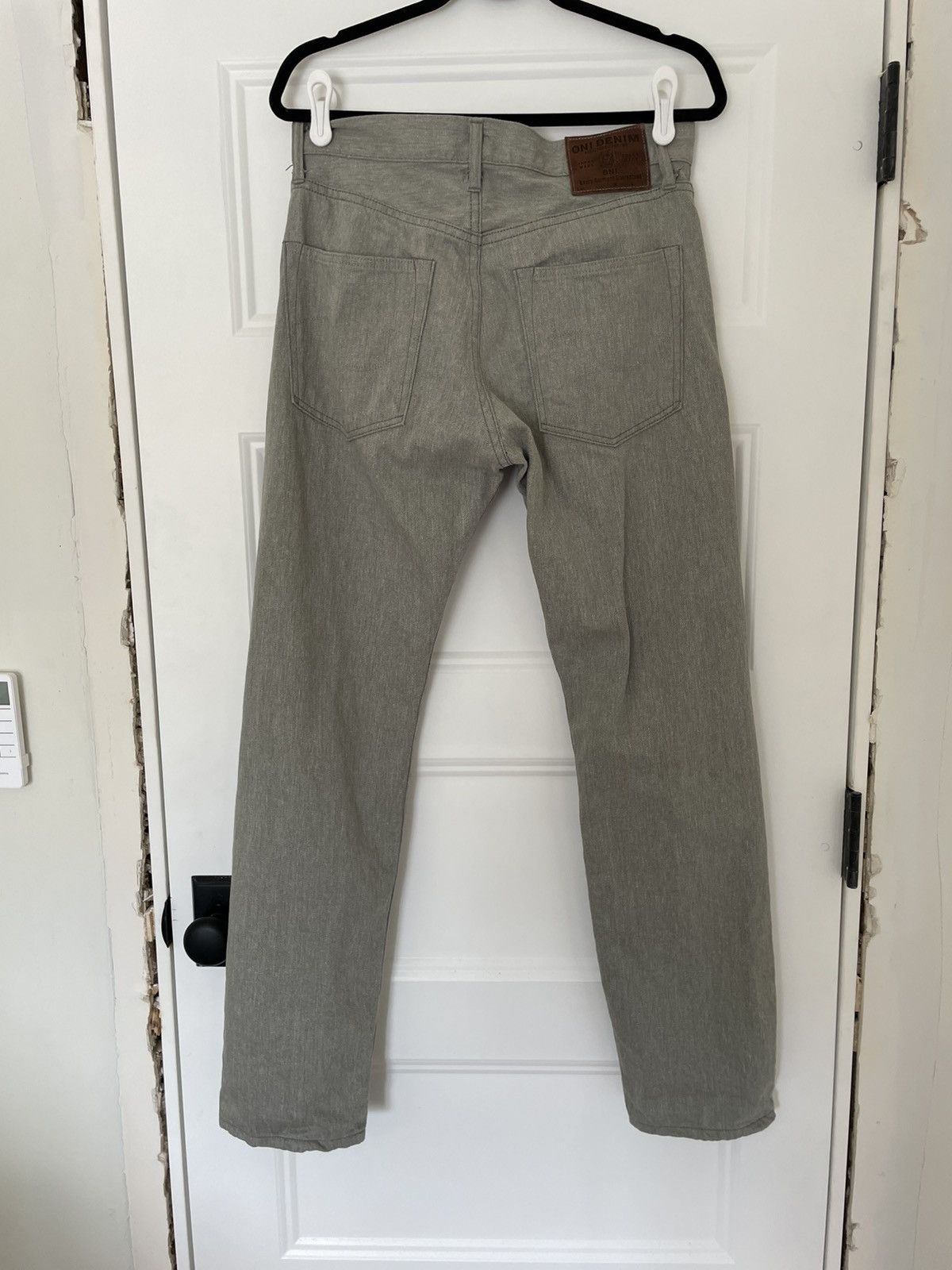Oni ONI Japan Denim 246Moku Heather Grey Selvedge Denim Straight Size US 31 - 2 Thumbnail