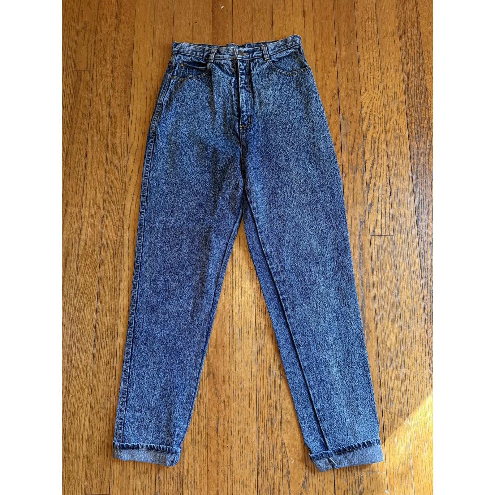 Other Vintage PS Gitano Womens High Waisted Tapered Jeans 14 Long Size 36" / US 14 / IT 50 - 2 Thumbnail