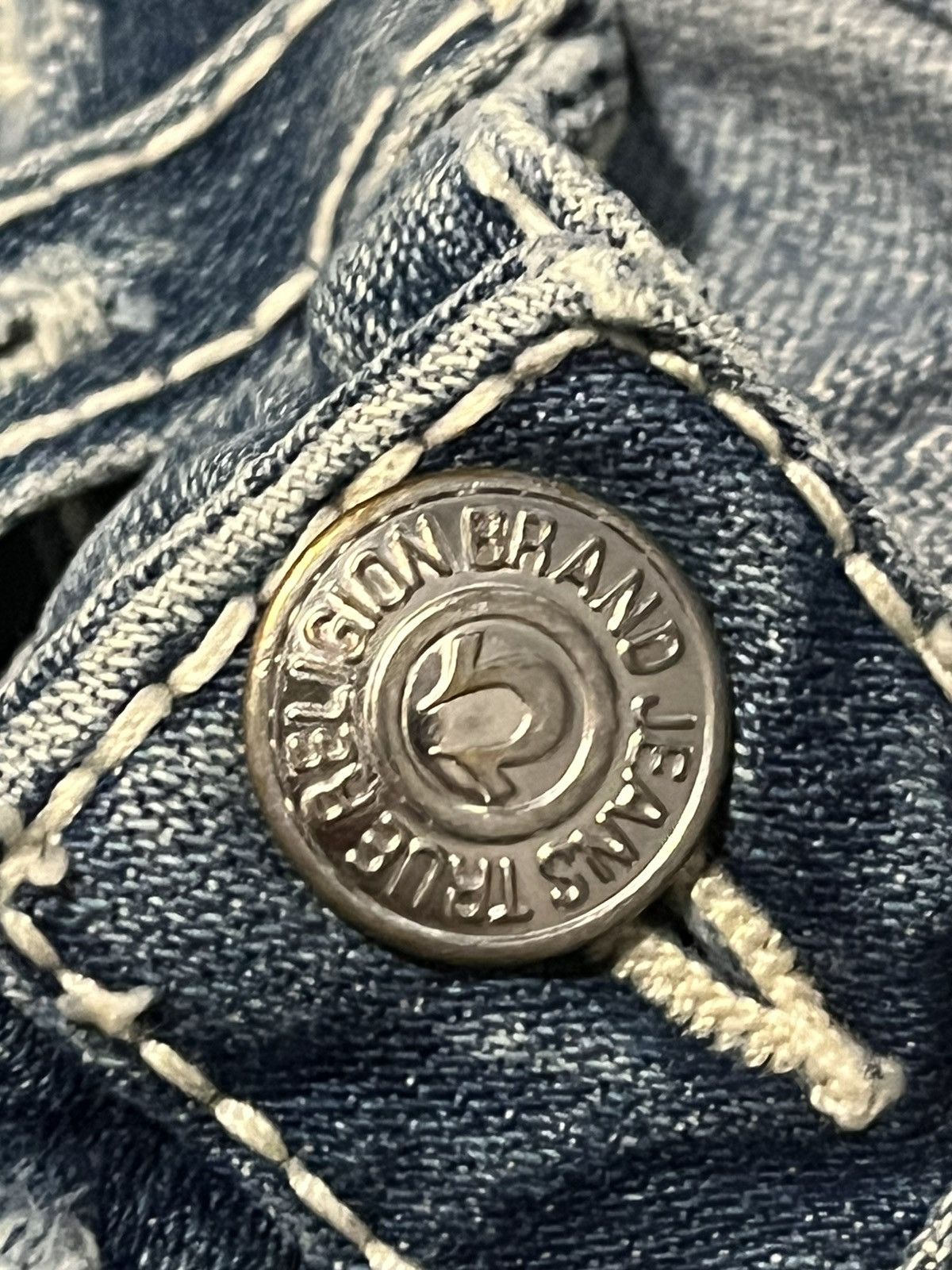True Religion × Vintage Flare Jeans True Religion Joey Denim Boot Cut Y2k Streetwear Size 25" / US 0 / IT 36 - 9 Thumbnail