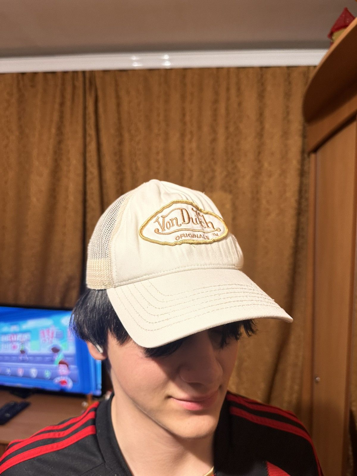 Von Dutch Vintage Von Dutch Originals "Flying Eyeball" Trucker Hat Size ONE SIZE - 1 Thumbnail