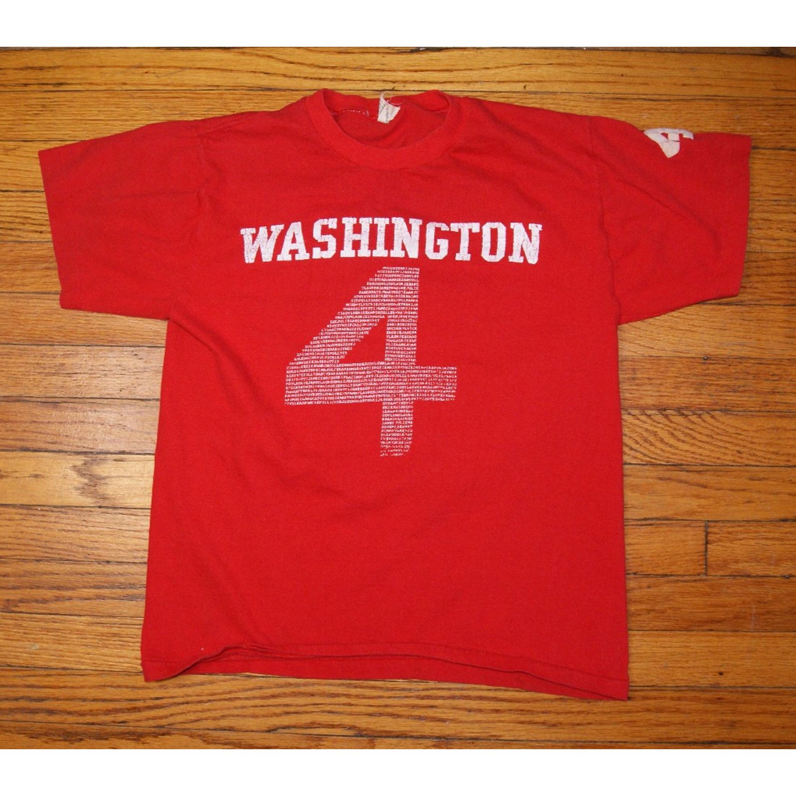 Vintage VTG M TShirt Powder Puff Football Washington Single Stitch Size US M / EU 48-50 / 2 - 1 Thumbnail