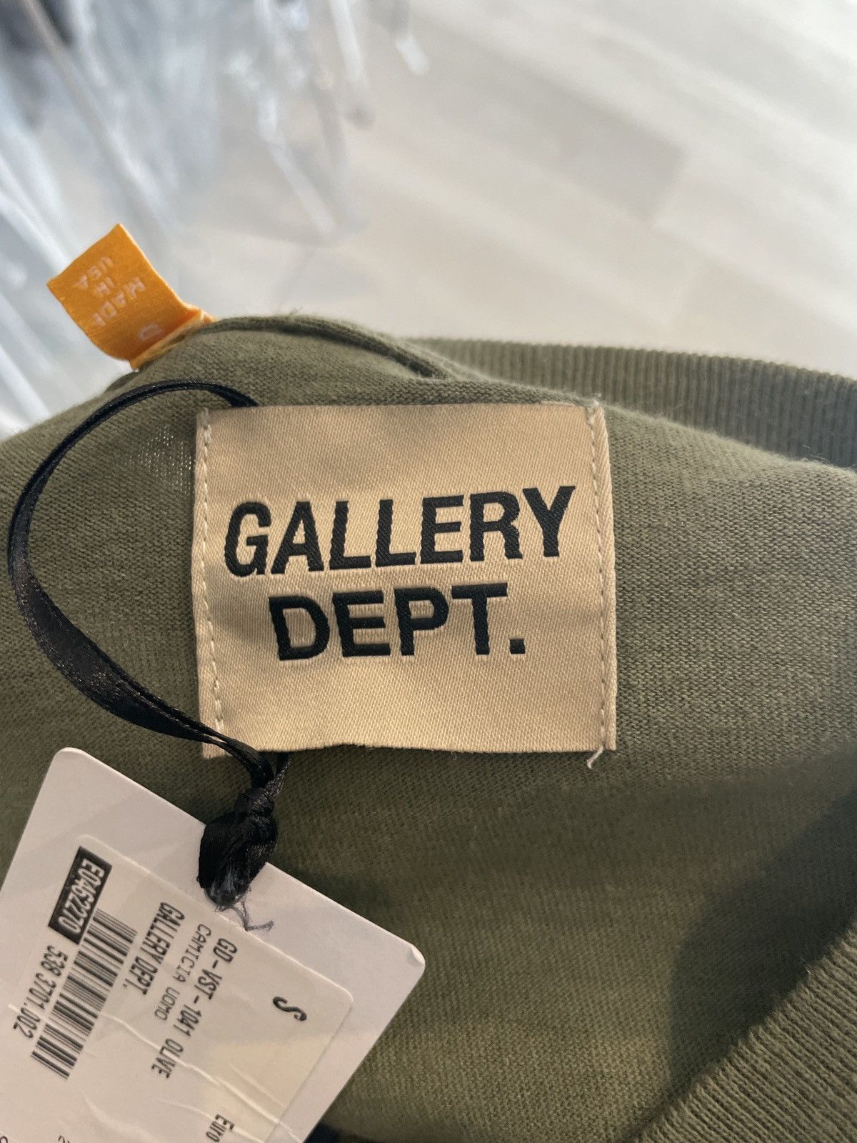 Gallery Dept. Gallery Dept. Souvenir T-Shirt Olive S Size US S / EU 44-46 / 1 - 3 Thumbnail