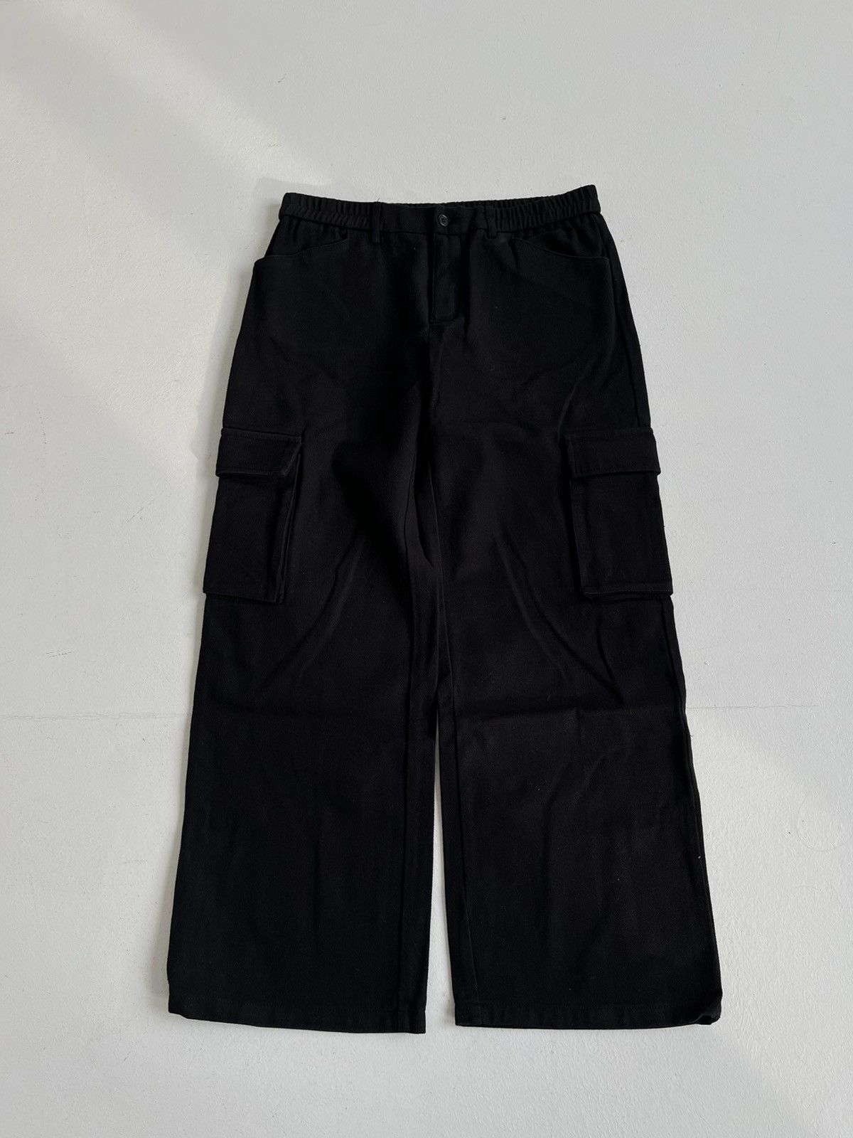 20471120 Vintage 90s japanese wide leg cargo pants our legacy style Size US 32 / EU 48 - 1 Thumbnail