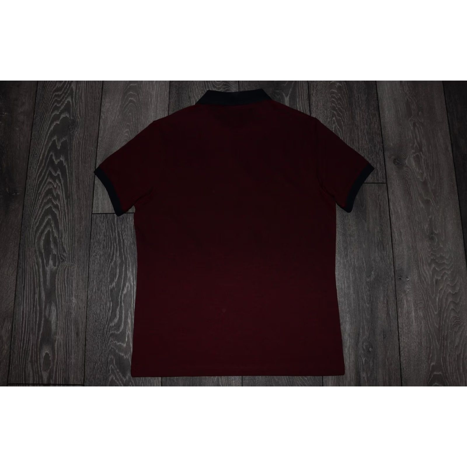 Barbour BARBOUR MENS POLO SHIRT DARK RED COTTON MEDIUM SLEEVE SHORT COLLARED Barbour Polo Mens Size M Color Multicolor Casual Classic 90s Mens Size US M / EU 48-50 / 2 - 7 Thumbnail