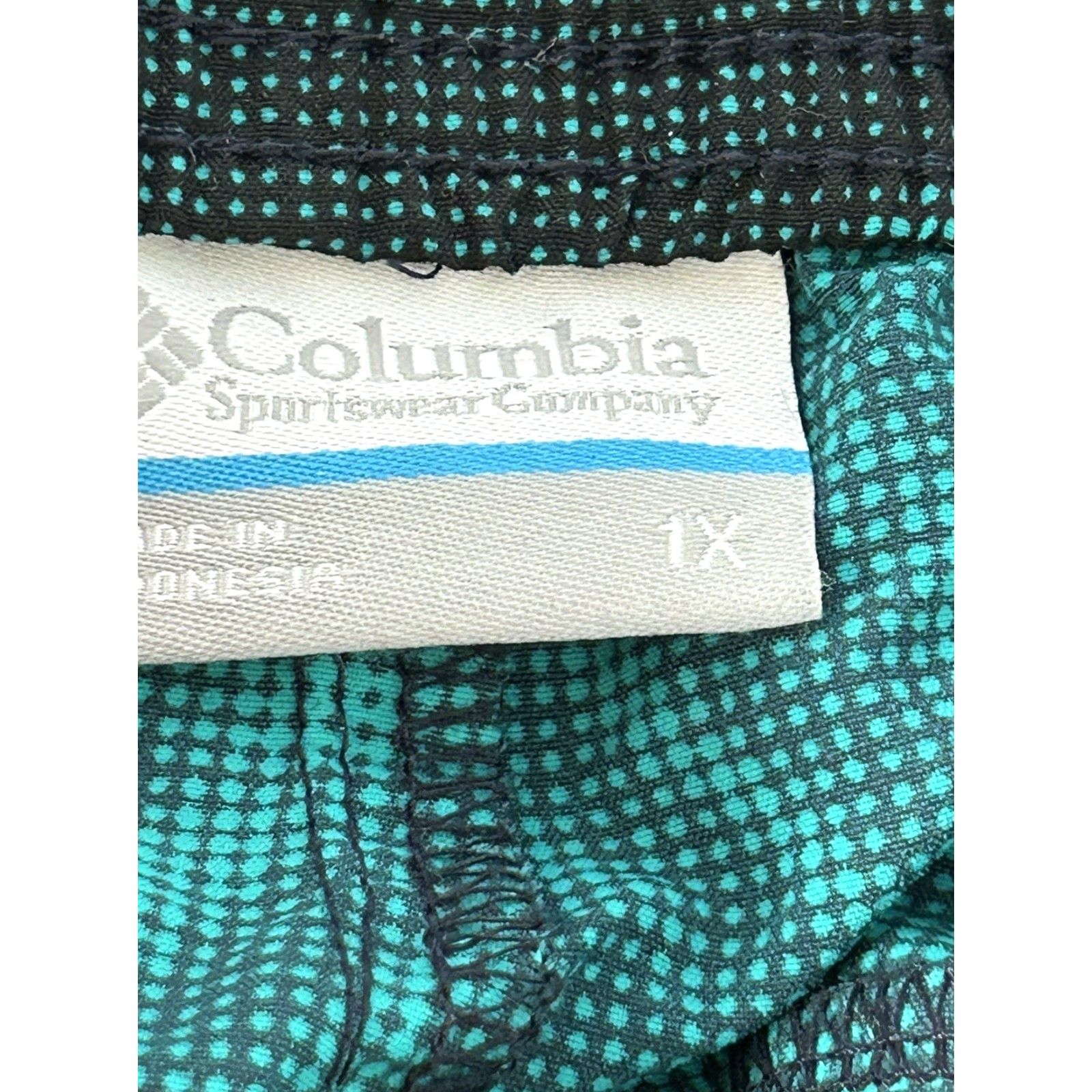 Swims Columbia Swim Shorts Men 1X Green Floral Color Trunks Bottoms Mens Size US 36 / EU 52 - 5 Thumbnail