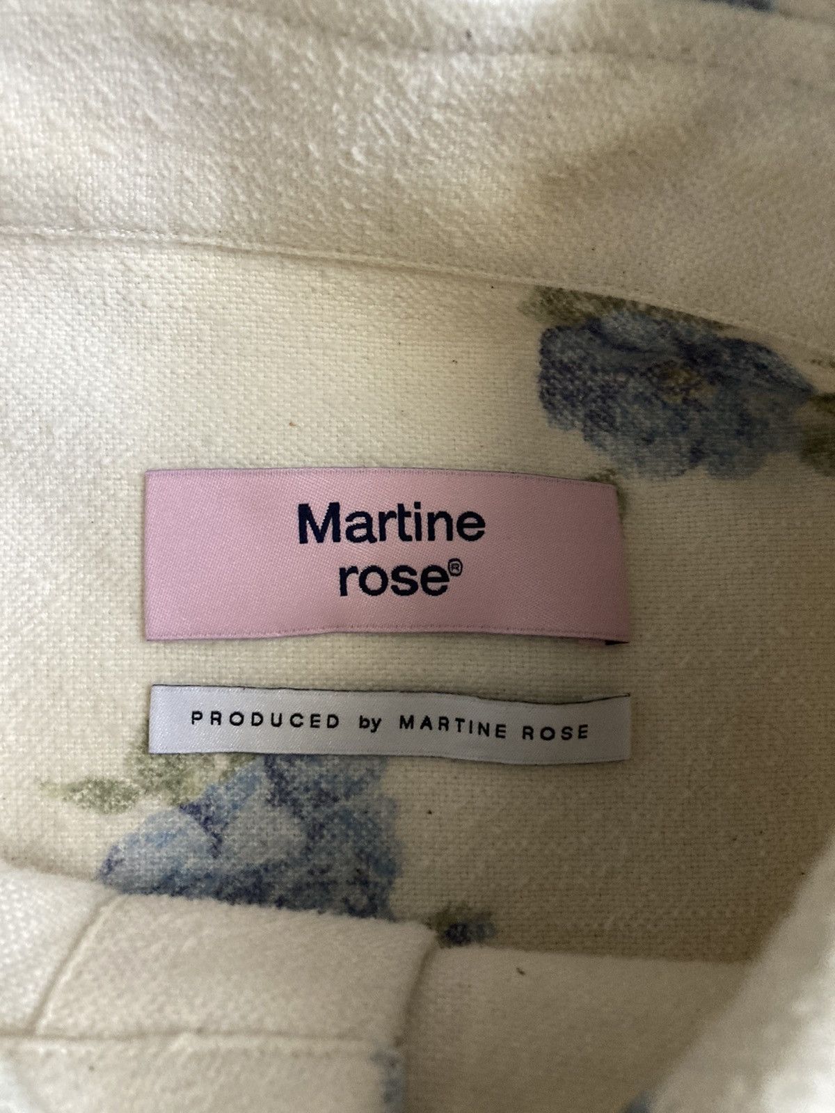 Martine Rose AW22 Martine Rose Floral Flannel Special 2022 Curtain Cloth Size US M / EU 48-50 / 2 - 5 Thumbnail