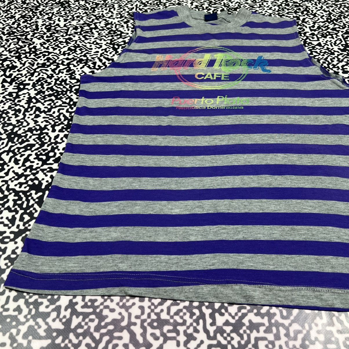 Ocean Pacific Vintage 90s Ocean Pacific Hard Rock Cafe Puerto Plata Top Size US L / EU 52-54 / 3 - 6 Thumbnail