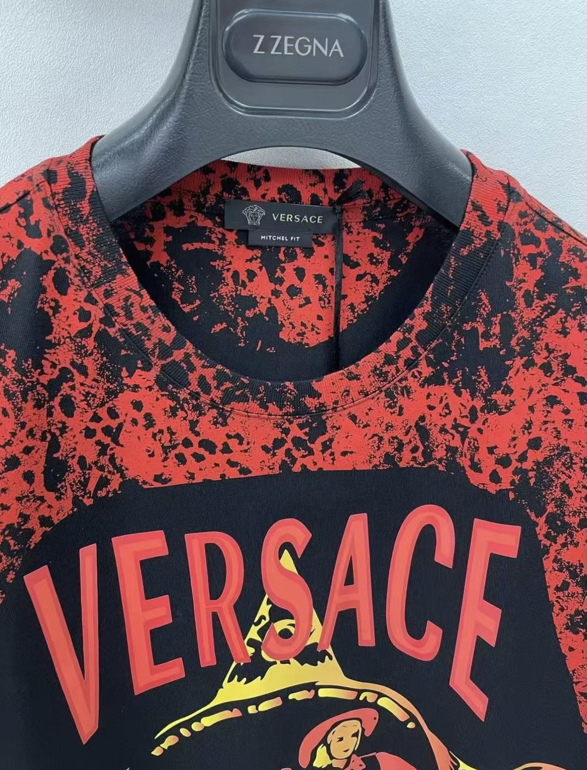 Versace VERSACE 100% Cotton Mainline Short Sleeve T-shirt J30 Size US M / EU 48-50 / 2 - 4 Thumbnail