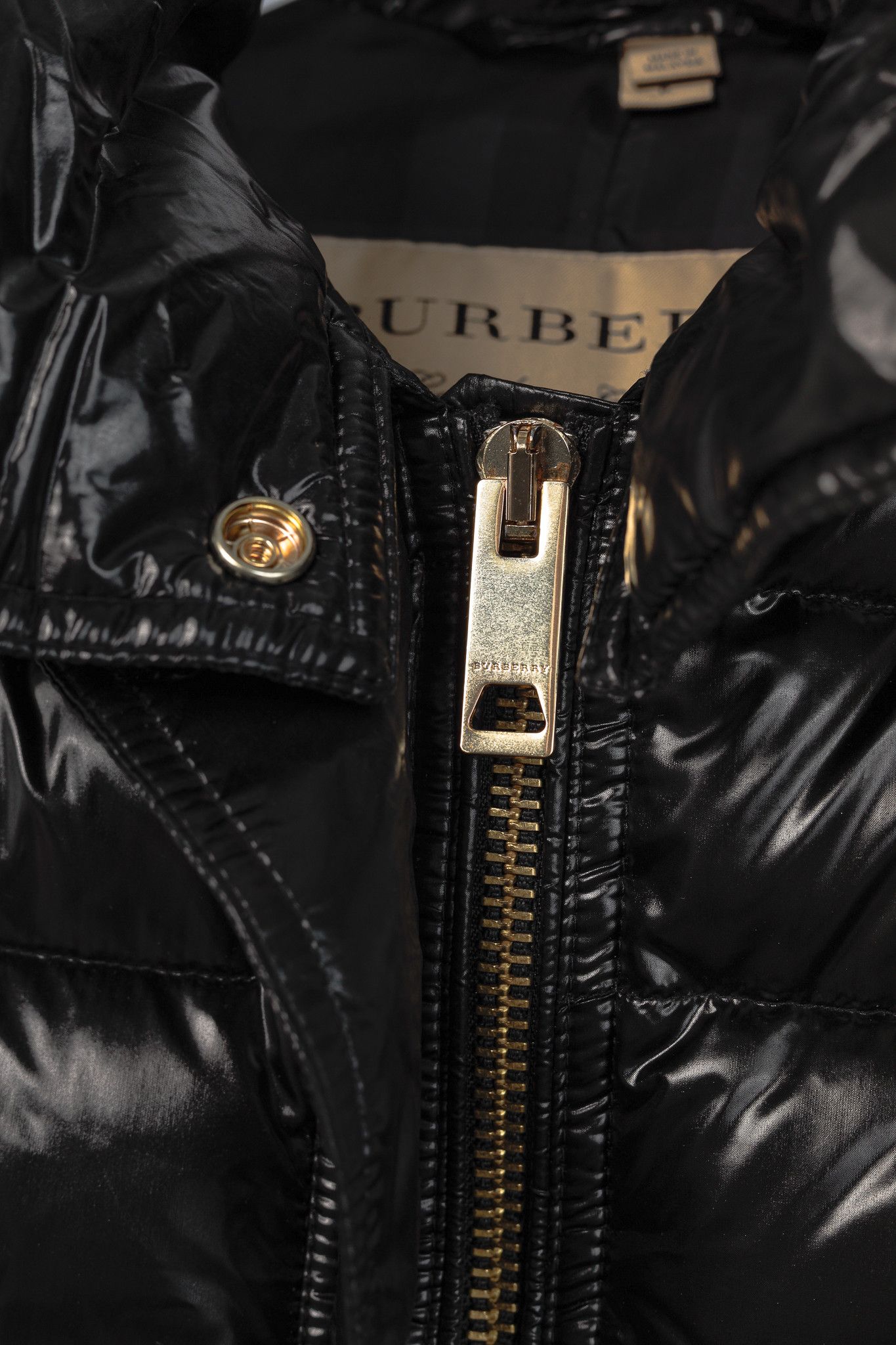 Burberry Burberry Willowbank Black Fur-Trim Hooded Belted Puffer Vest Size S / US 4 / IT 40 - 10 Thumbnail