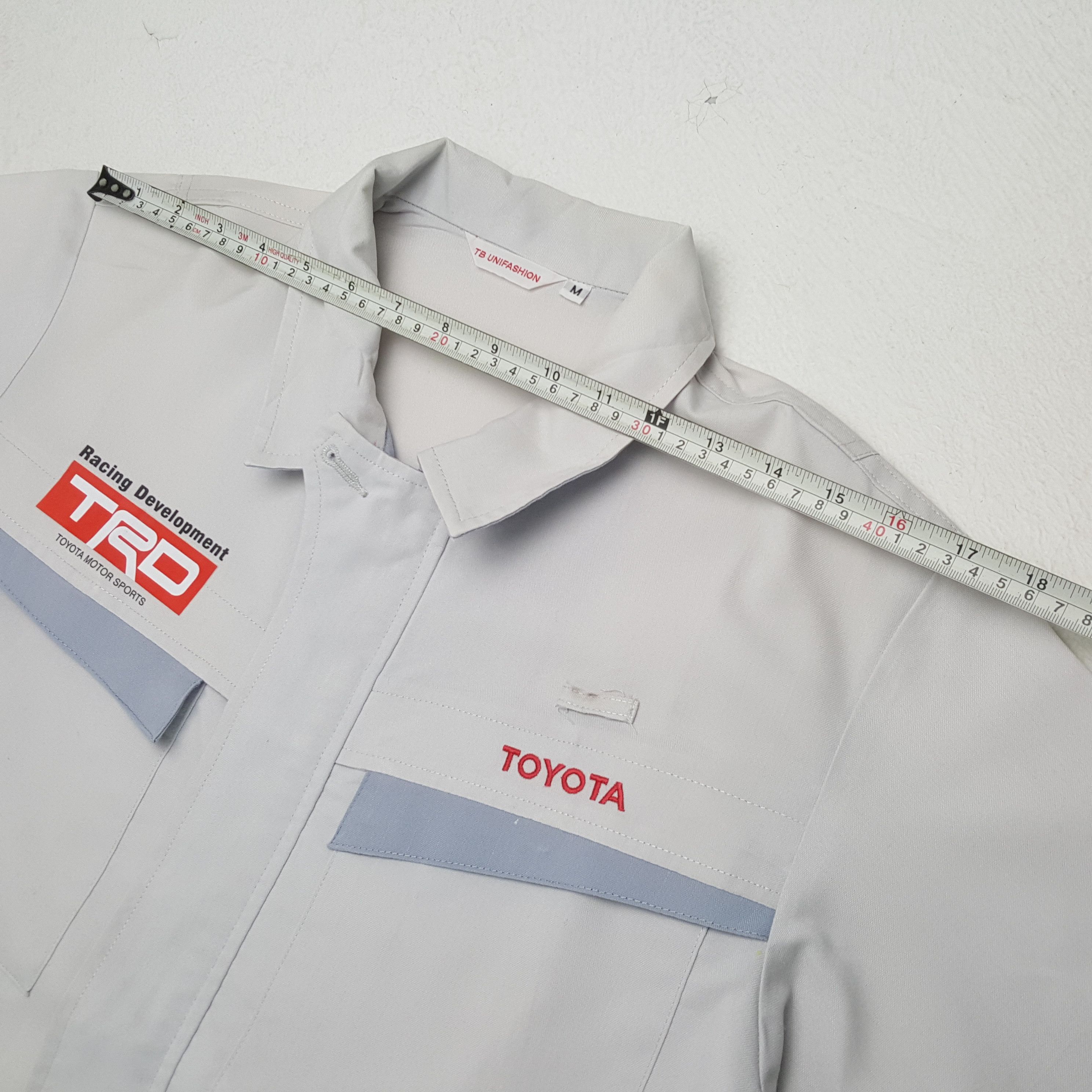 Japanese Brand × Vintage Vintage TRD TOYOTA MOTOR SPORT Racing Team Custom Jacket Size US S / EU 44-46 / 1 - 5 Thumbnail