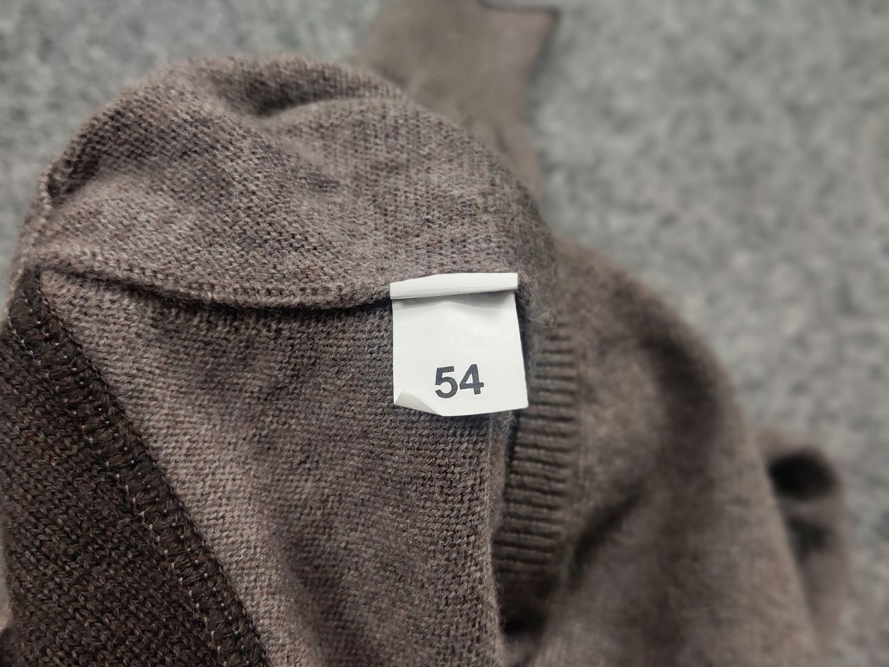 Gran Sasso Gran Sasso Italy Design Classic Lana Wool Brown Sweater Size US L / EU 52-54 / 3 - 16 Thumbnail