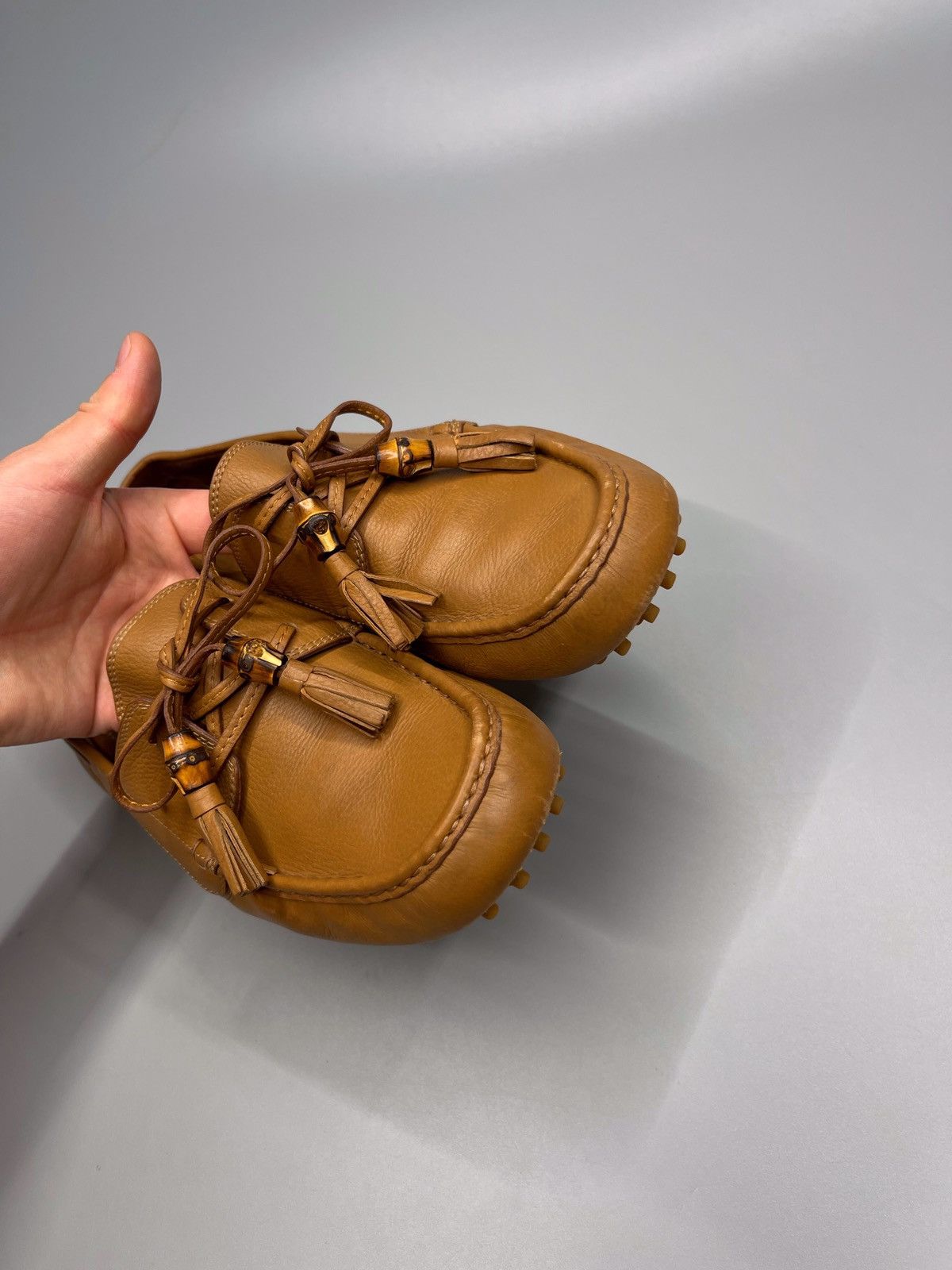 Gucci Gucci Loafers Leather Shoes Size US 8 / EU 41 - 10 Thumbnail