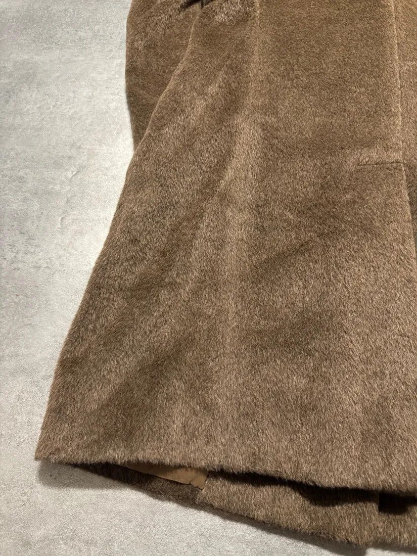 Emporio Armani × Vintage FW2018 Emporio Armani Sartorial Faux Fur Brown Trench Coat Size US M / EU 48-50 / 2 - 9 Thumbnail