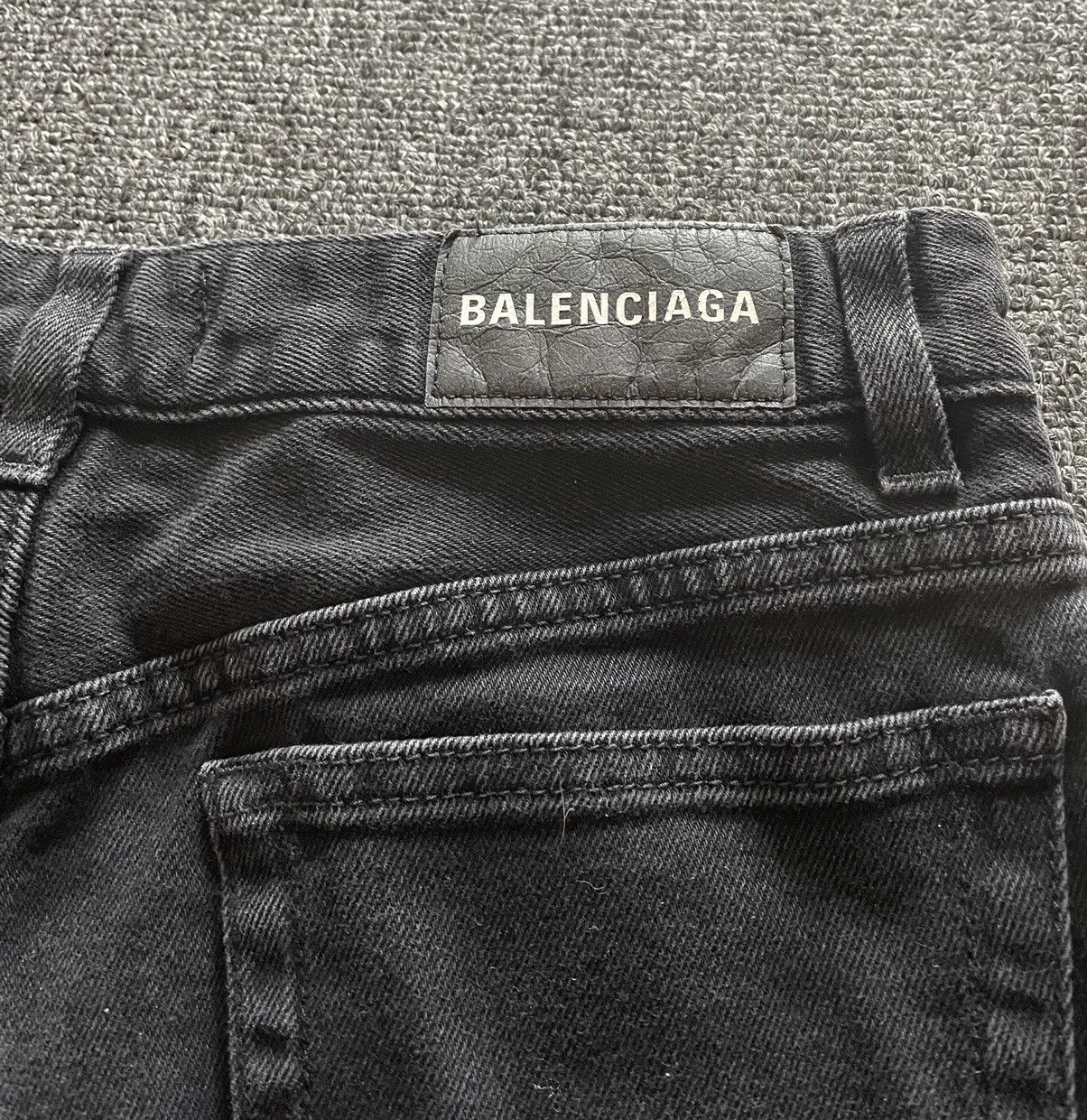 Balenciaga Balenciaga black jenas size 29 Size 29" - 6 Thumbnail