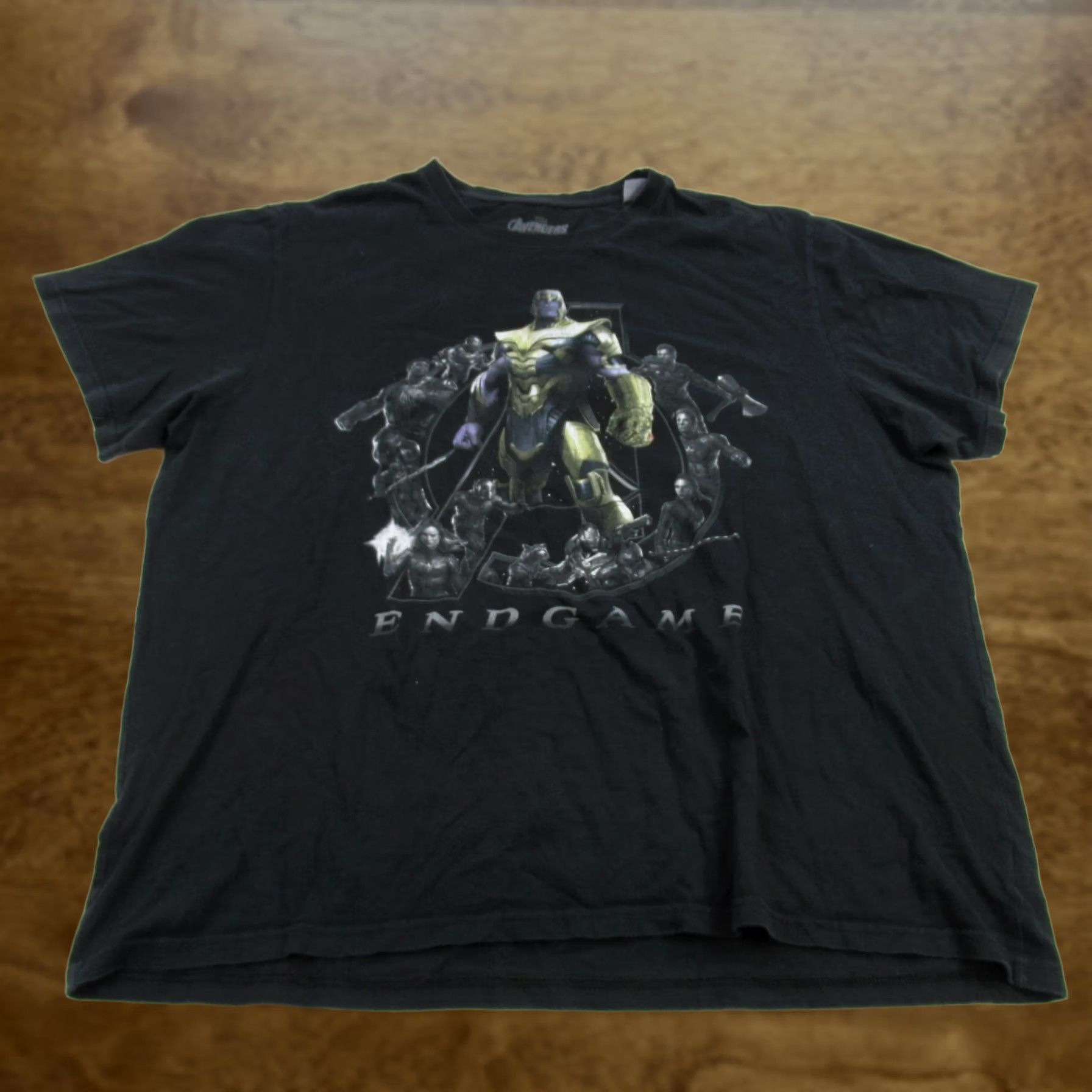 Vintage Marvel Avengers Shirt Mens 2XL Short Sleeve Black Lightweight Endgame Size US XXL / EU 58 / 5 - 1 Thumbnail