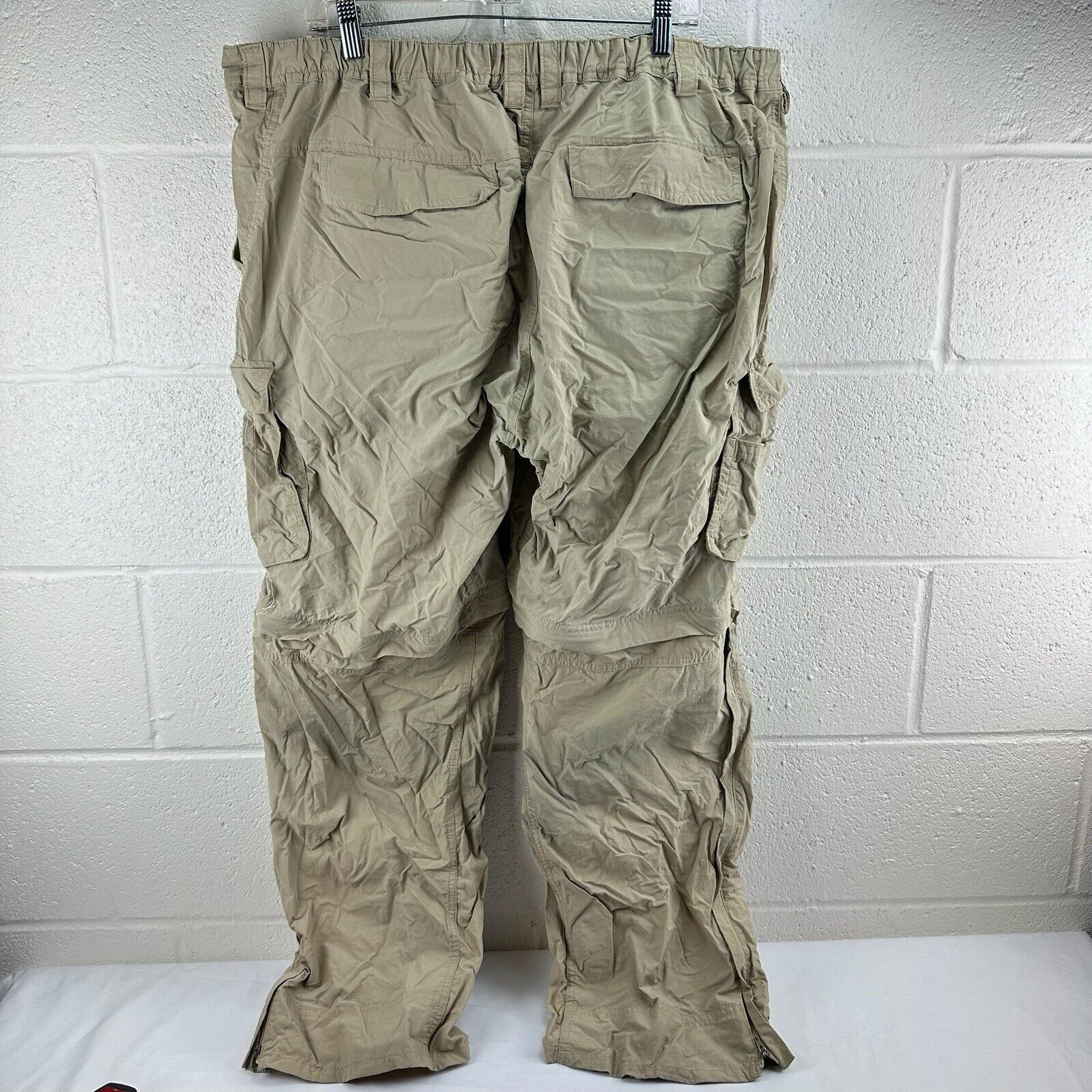 Rei REI Cargo Pants Beige Switchback Army Hiking Paratrooper XXL Size US 44 / EU 60 - 9 Thumbnail