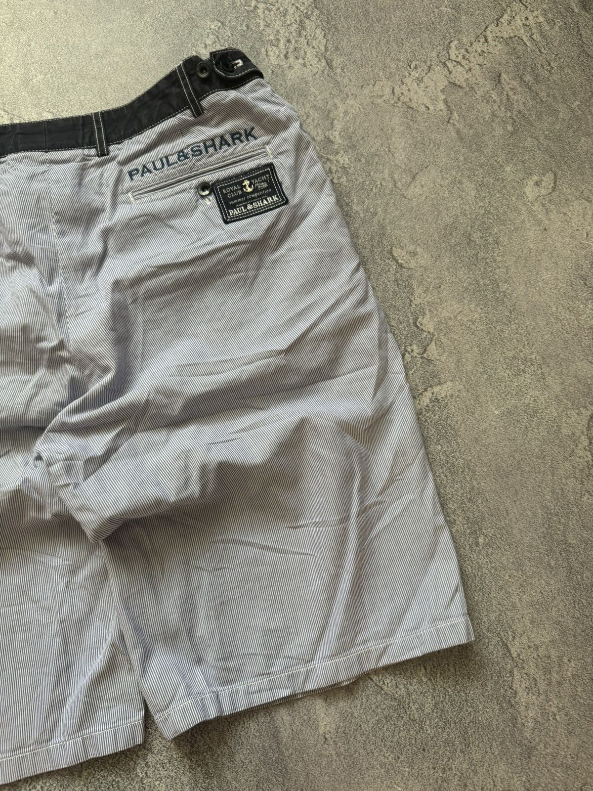 Designer × Paul & Shark Paul & shark yachting 🦈 I52 USA36 striped shorts 🩳 casual Size US 36 / EU 52 - 6 Thumbnail