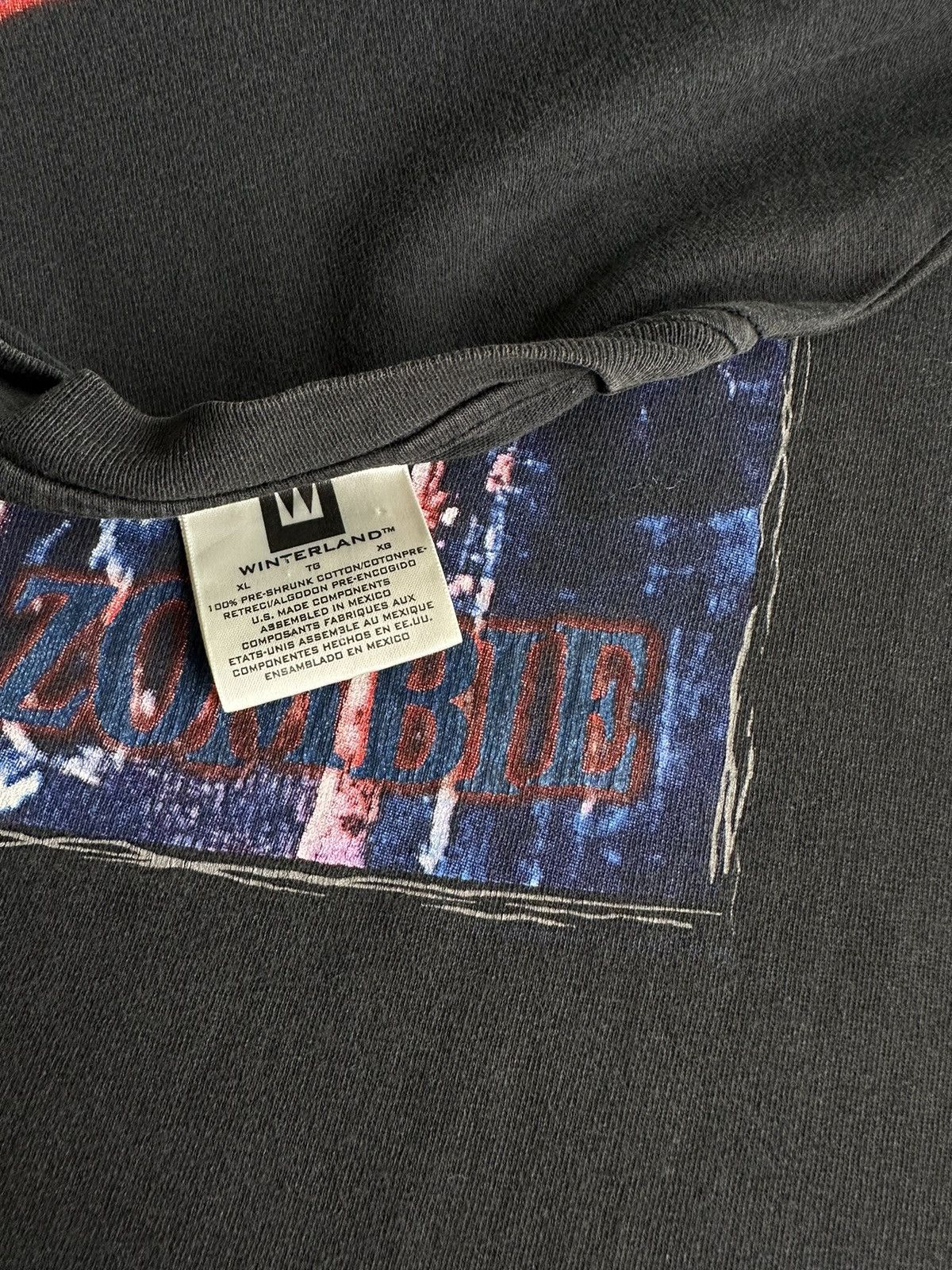 Band Tees × Vintage Vintage 1998 White Zombie Winterland Band Rock Tee USA Size US L / EU 52-54 / 3 - 4 Thumbnail