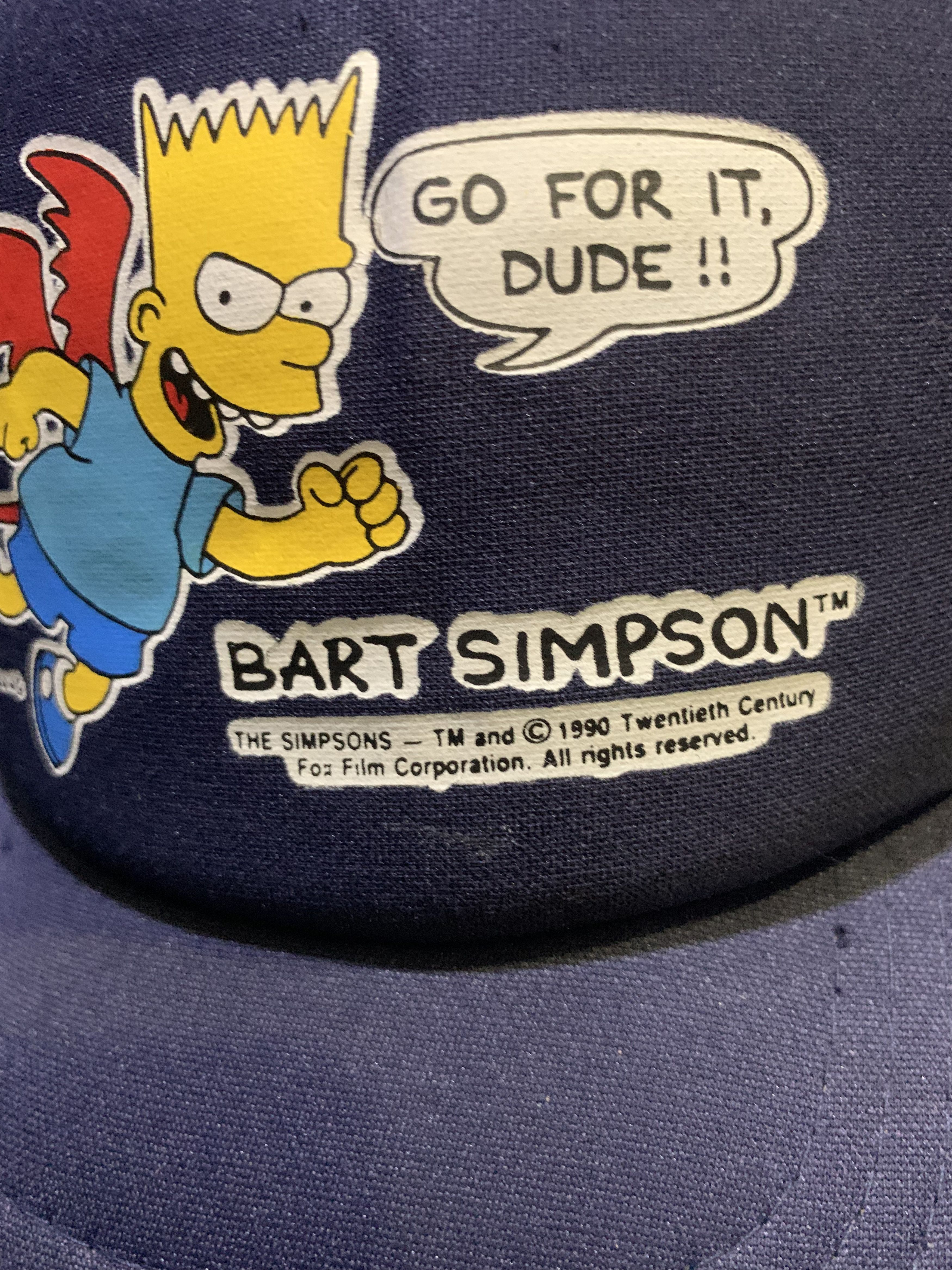Vintage Vintage 90’s Bart Simpson ‘Evil’ Go For It Dude!” Size ONE SIZE - 6 Thumbnail