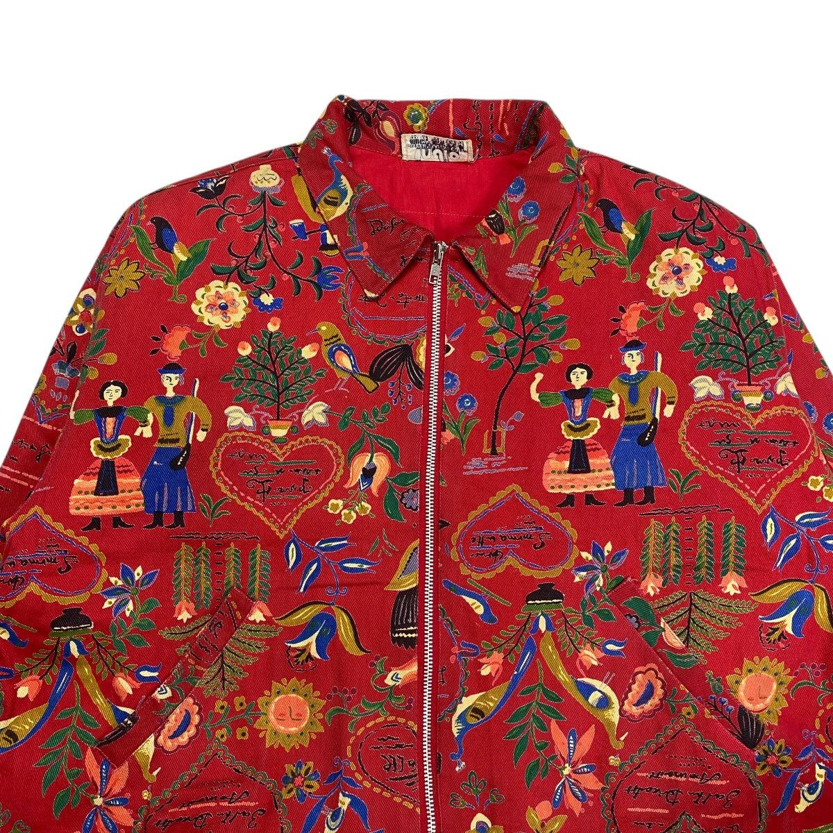 Japanese Brand Vtg Pioneer Trading Co. Allover Print Work Jacket Boxy fit Size US M / EU 48-50 / 2 - 6 Thumbnail