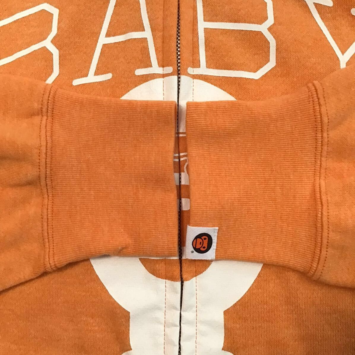 Bape BAPE Sunglass Milo Full Zip Hoodie Orange a bathing ape NIGO Size US L / EU 52-54 / 3 - 6 Thumbnail