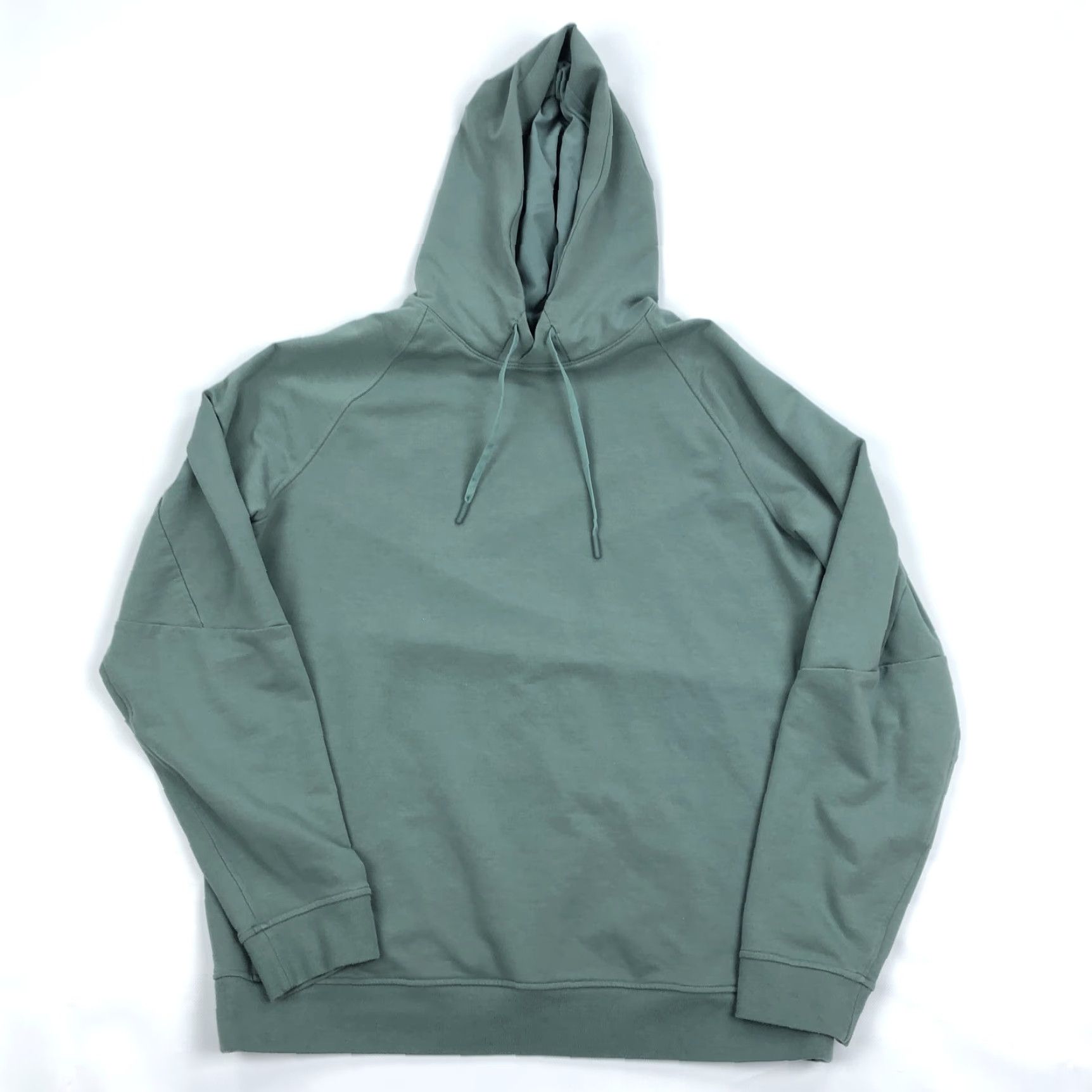Lululemon Lululemon Hoodie Mens XL Green City Sweat Pullover Athletic Sweatshirt Raglan Sleeves Logo Ribbed Cuffs Pockets Size US XL / EU 56 / 4 - 2 Thumbnail