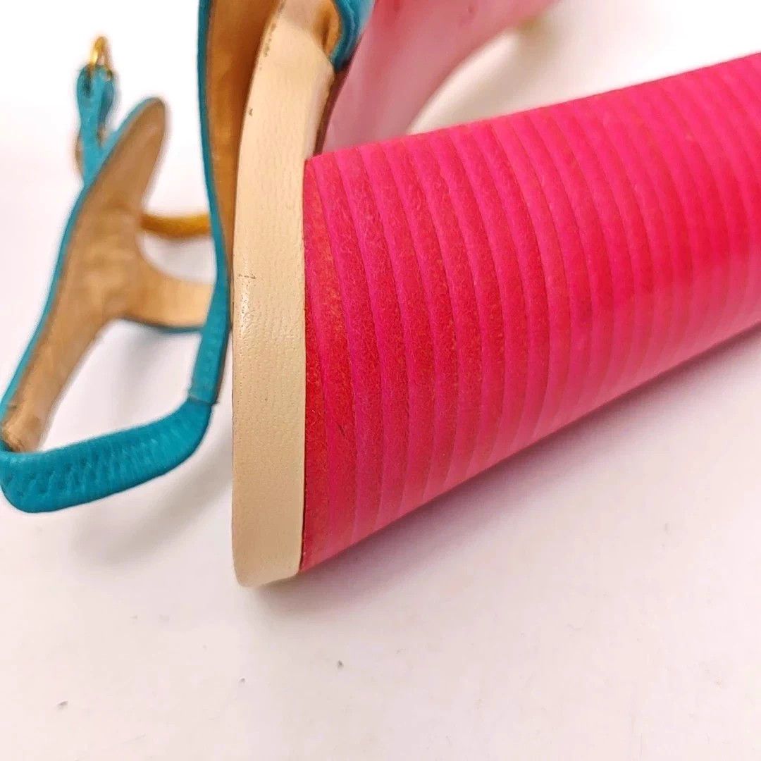 Christian Louboutin Christian Louboutin Red Sole Heeled Sandals 38 Size US 7 / IT 37 - 8 Thumbnail