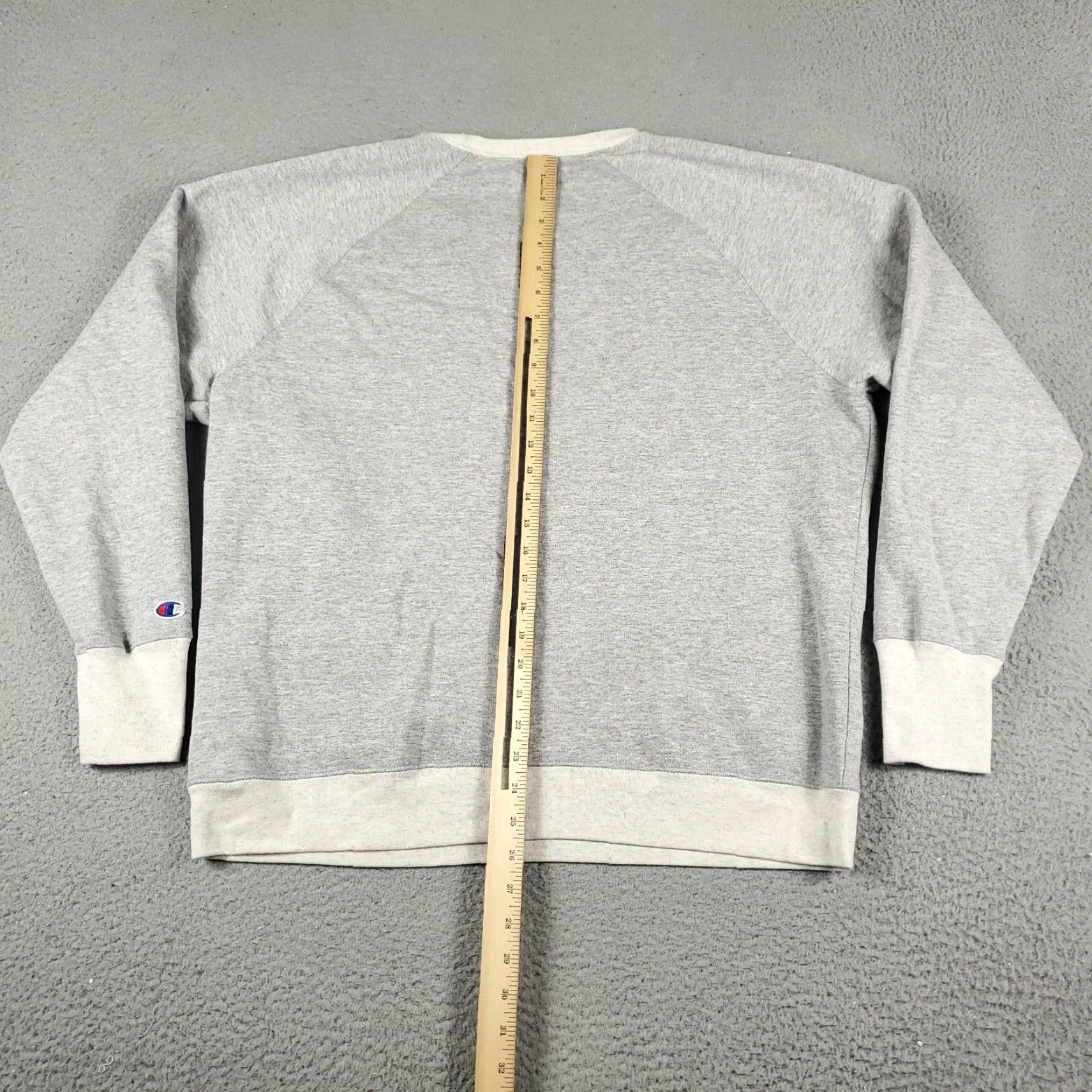 Champion VINTAGE Champion Sweater Pullover Mens 2XL Crew Neck Long Sleeve Casual Knit Top Gray Size US XXL / EU 58 / 5 - 5 Thumbnail