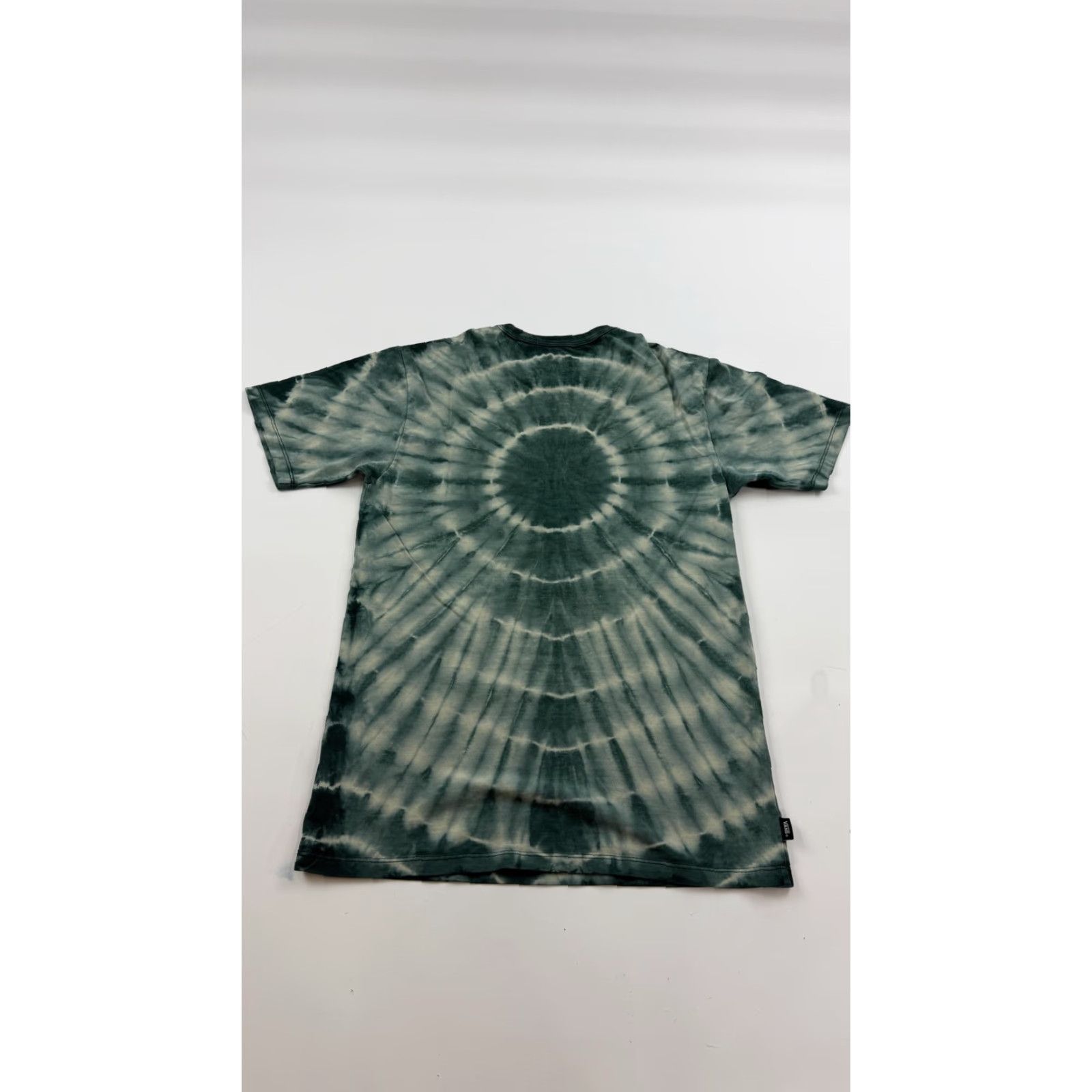 Vans VANS Shirt Mens Small Green Tie Dye Off The Wall Classic Fit Skate Tee T-Shirt Size US S / EU 44-46 / 1 - 5 Thumbnail