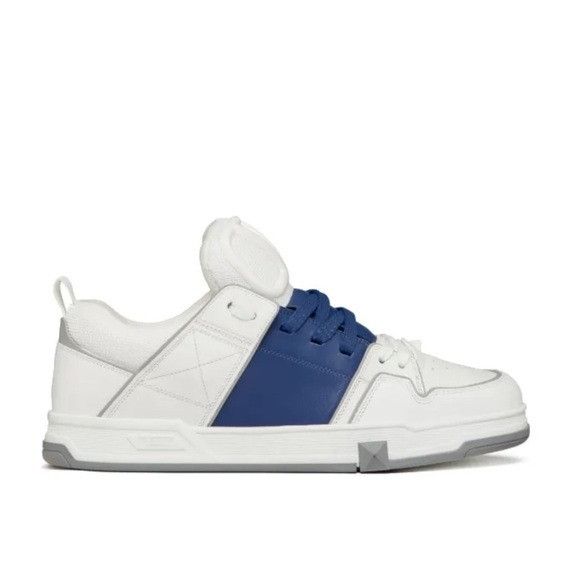 Valentino Valentino Garavani Open Skate Sneakers White Blue Men’s EU 4 Size US 8 / EU 41 - 1 Thumbnail