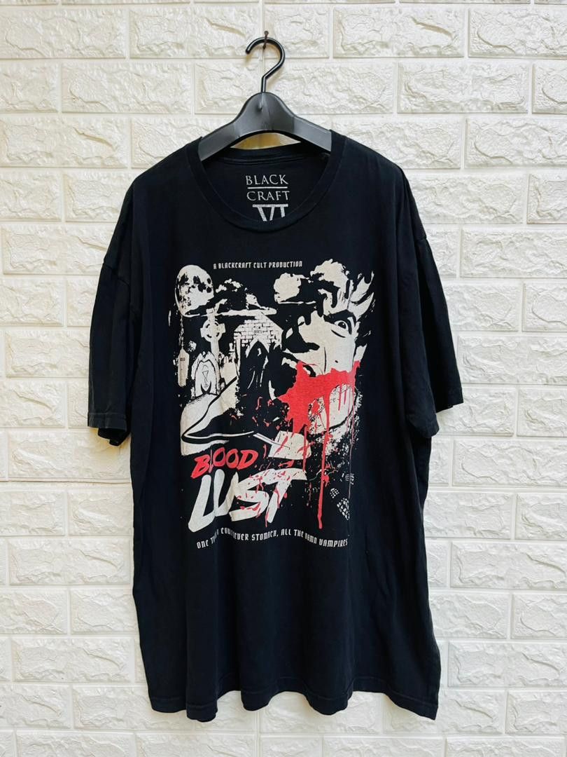 image of Movie Vintage Blood Lust Cult Production Designer Fashion Style in Black, Men's (Size XL)