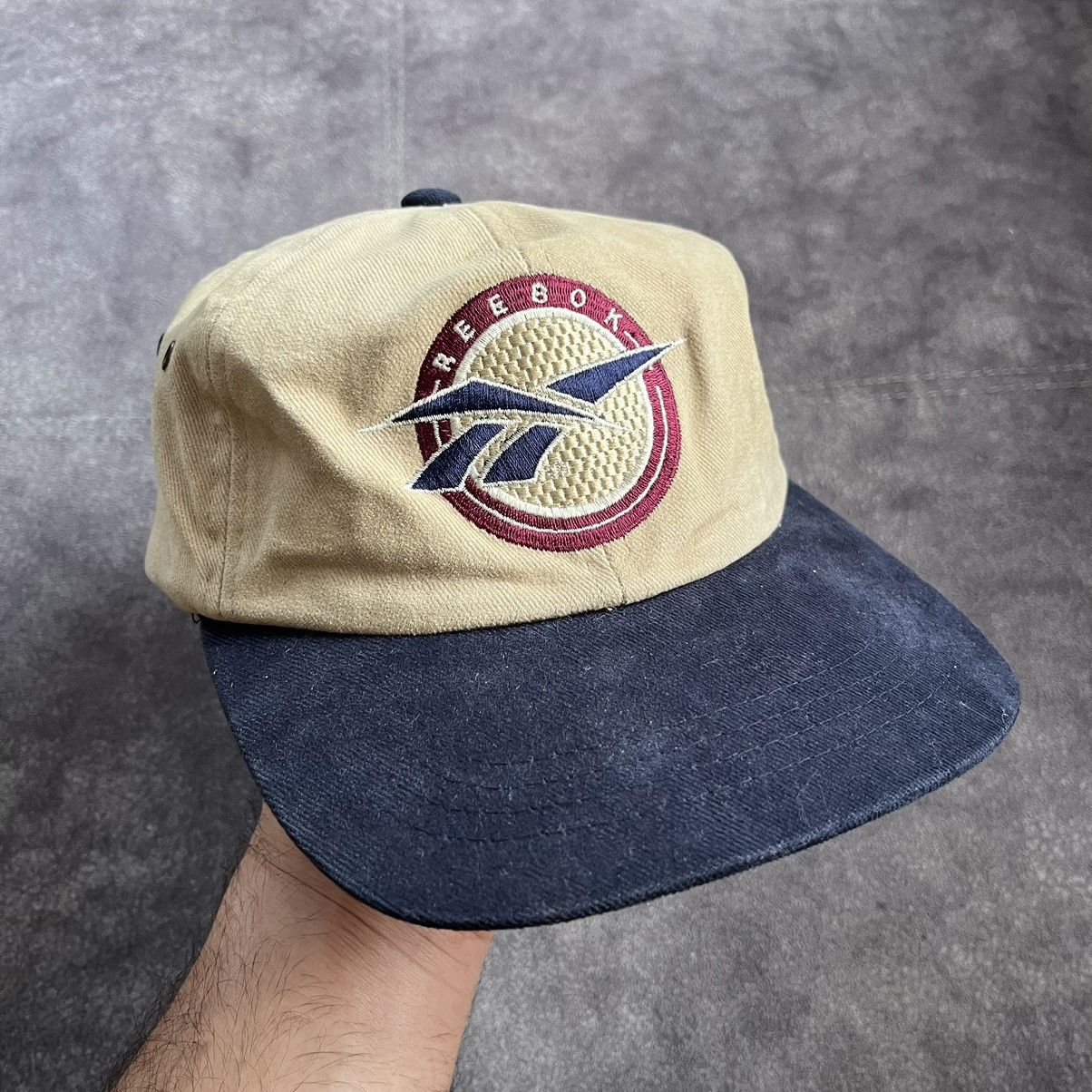 Reebok × Vintage vintage Reebok heavy cotton cap hat Size ONE SIZE - 1 Thumbnail