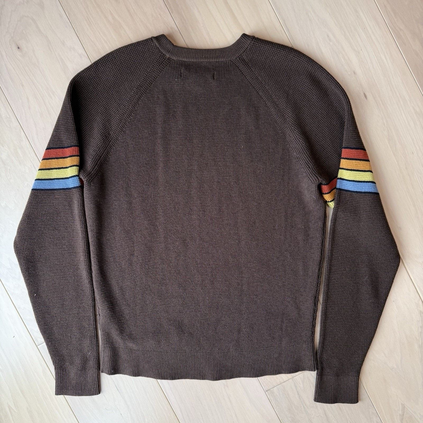 Outerknown Outerknown Nostalgic Sweater Small Brown Cotton Pullover Size US S / EU 44-46 / 1 - 8 Thumbnail