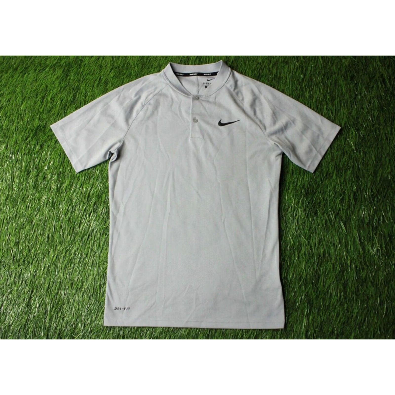 Nike NIKE GOLF DRI-FIT 2018 MEN TRAINING SHIRT JERSEY TEE SMALL S Gray Nike Golf Dri-Fit 2018 Mens Shirt Jersey Tee Short Sleeve Regular Fit Size US S / EU 44-46 / 1 - 2 Thumbnail