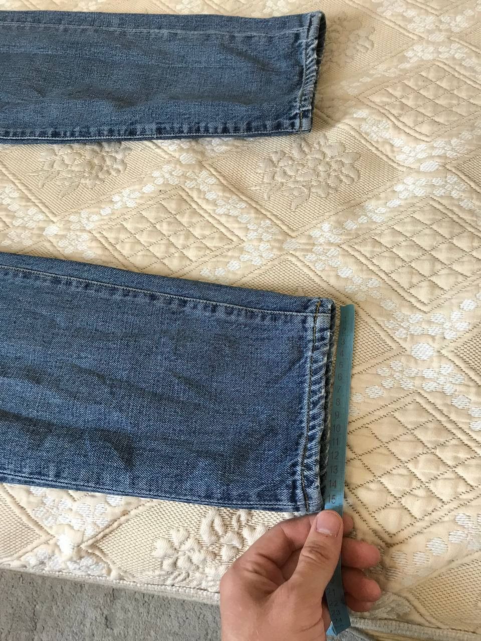 Carhartt 🔥 Carhartt WIP Vintage Logo Klondike Pant Denim Blue Jeans Size US 32 / EU 48 - 12 Thumbnail