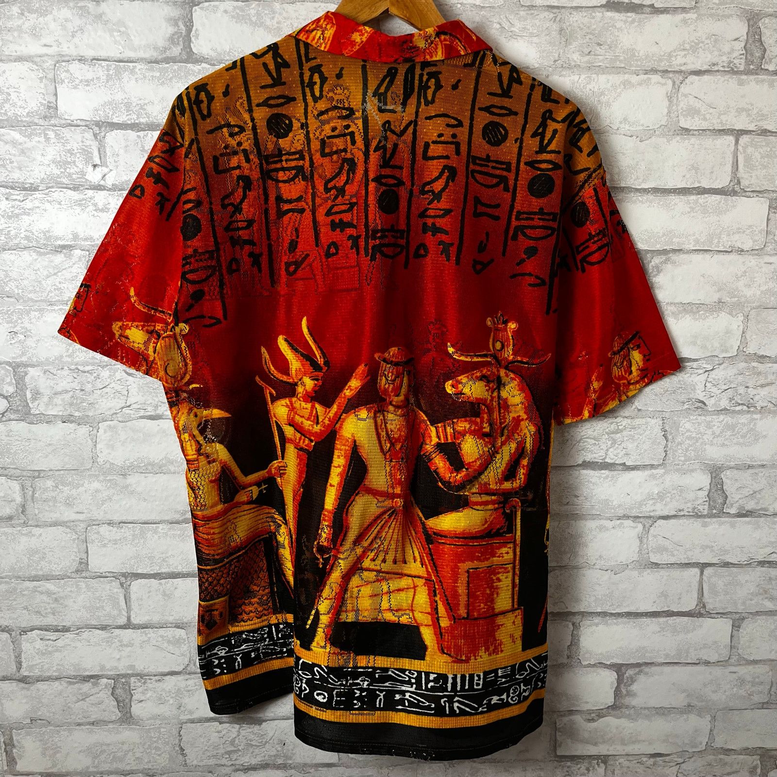 Vintage Vintage ZAM Collection Ancient Egypt Button Up Shirt Size US M / EU 48-50 / 2 - 2 Thumbnail