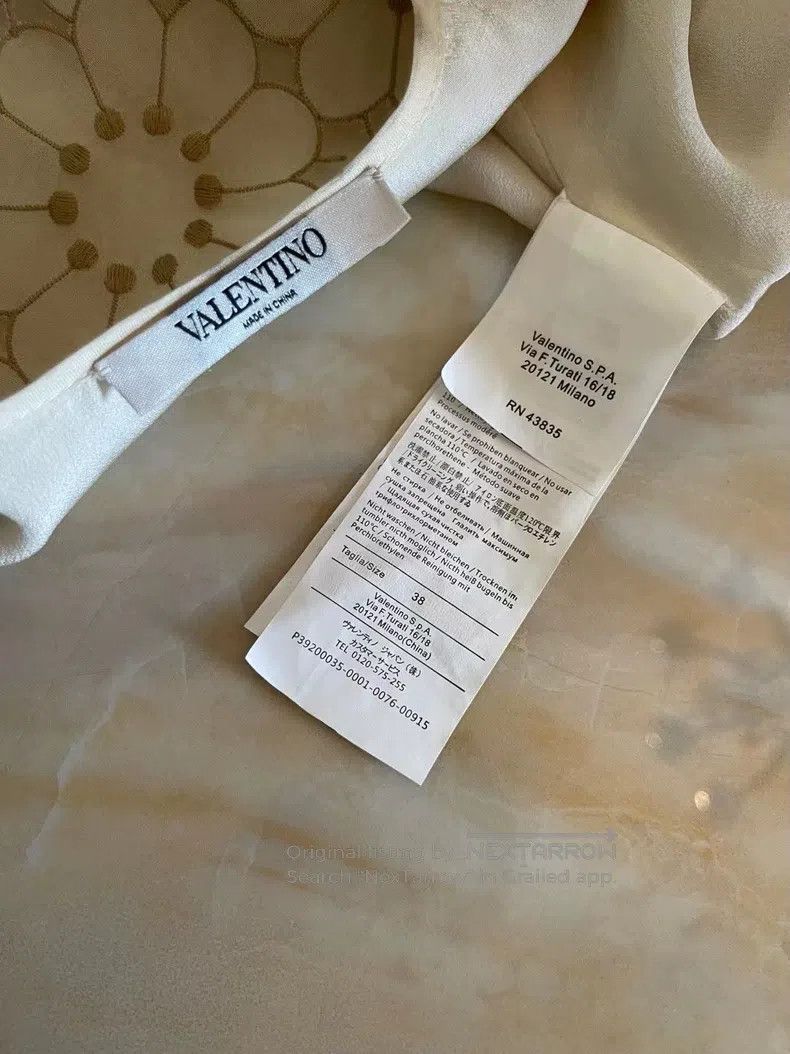 Valentino Valentino Organza dress Size S / US 4 / IT 40 - 6 Thumbnail