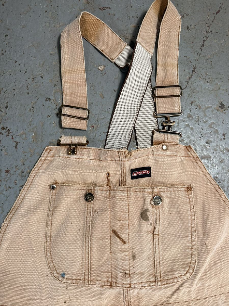 Dickies Insane Distressed Dickies Beige Painter Overalls Size US 42 / EU 58 - 9 Thumbnail