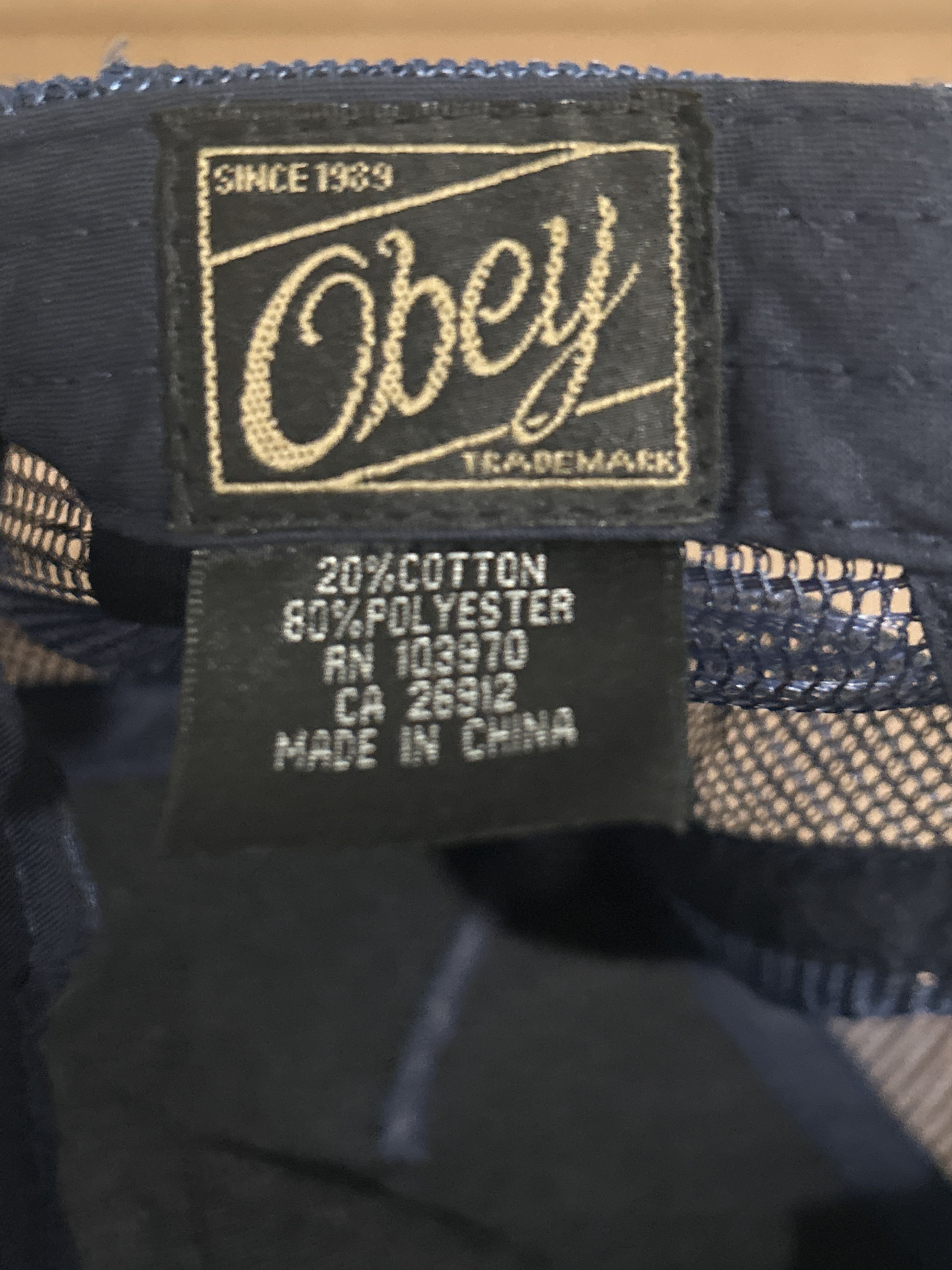 Obey Obey Trucker Hat Size ONE SIZE - 3 Thumbnail