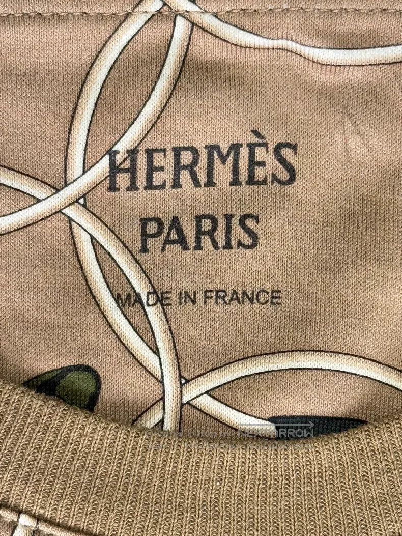 Hermes Hermes classic geometric print dress, brown, 100% pure cot Size XS / US 0-2 / IT 36-38 - 6 Thumbnail
