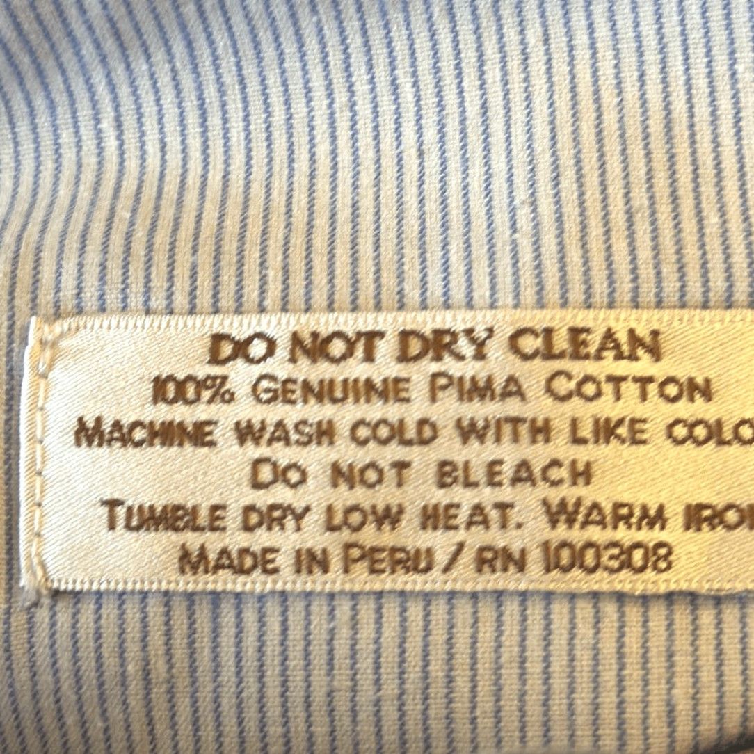 Peter Millar Peter Millar Men's 36 Winston Washed Twill Shorts Blue Pima Cotton Size US 36 / EU 52 - 5 Thumbnail