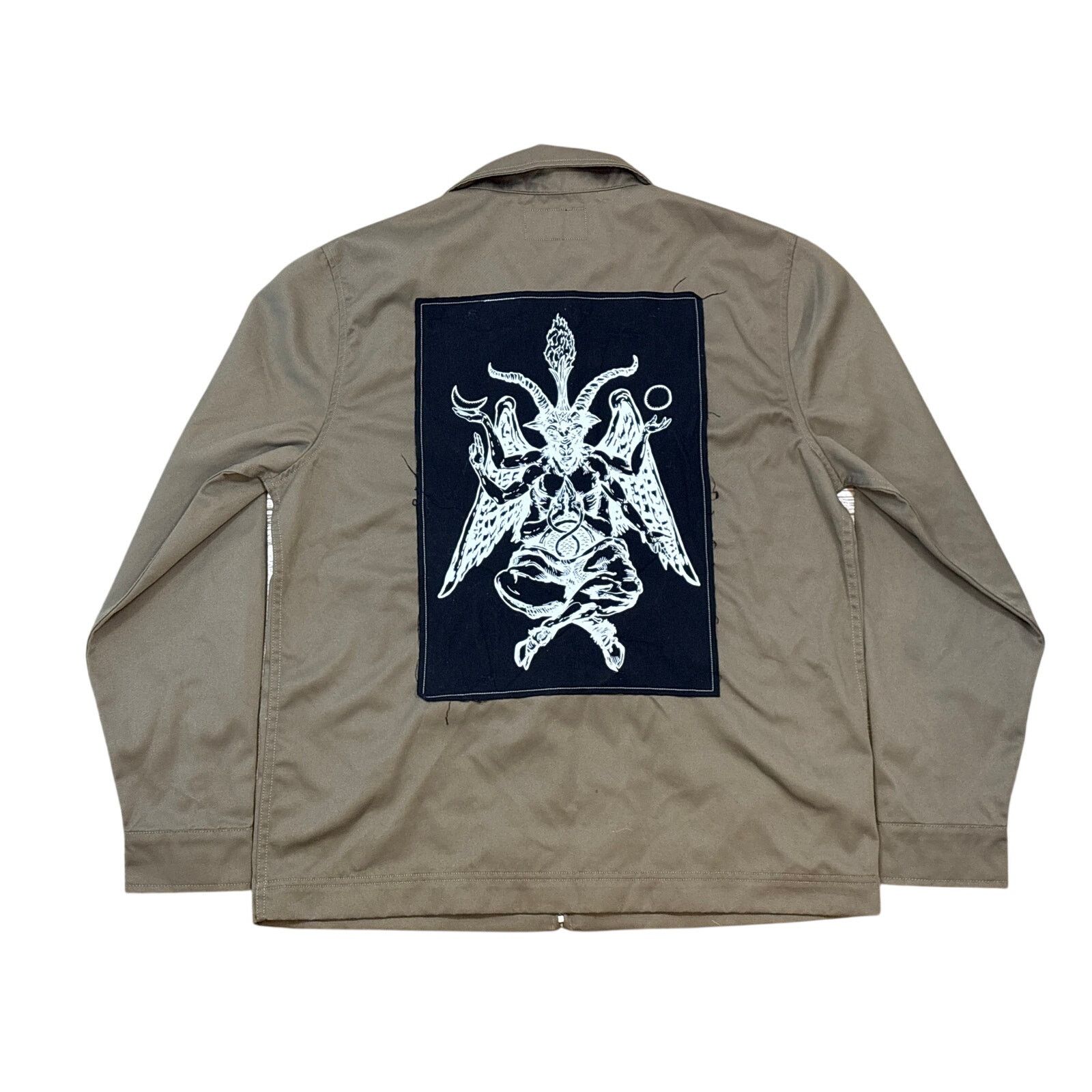 Welcome Skateboards Welcome Bapholit brown long sleeve work shirt zip up medium Size US M / EU 48-50 / 2 - 5 Thumbnail
