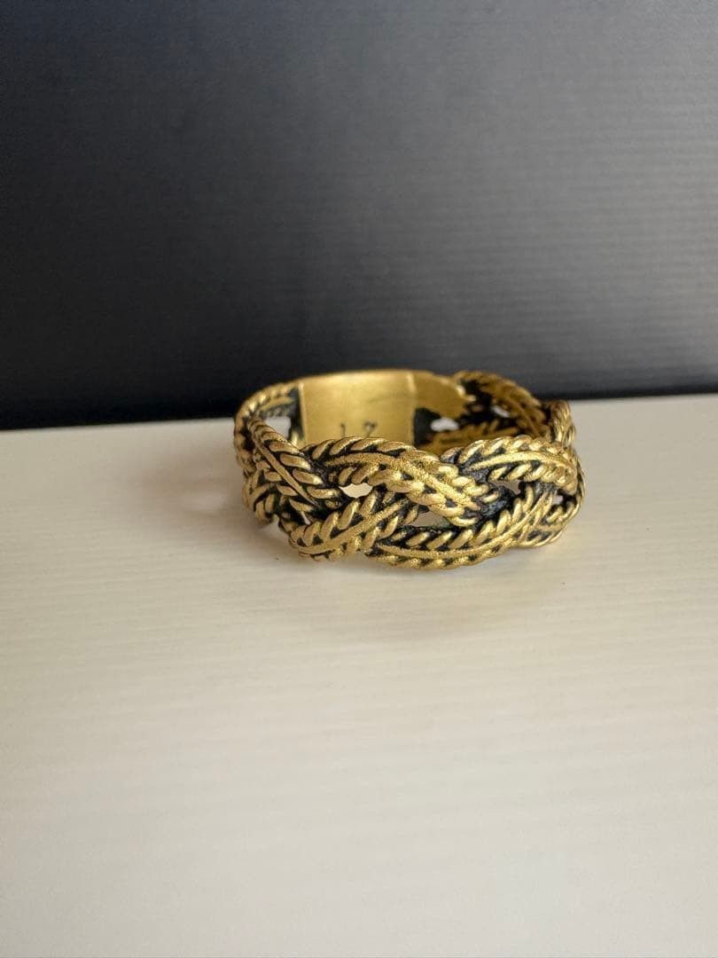 Number (N)ine Archive Braided Logo Ring Size ONE SIZE - 5 Thumbnail