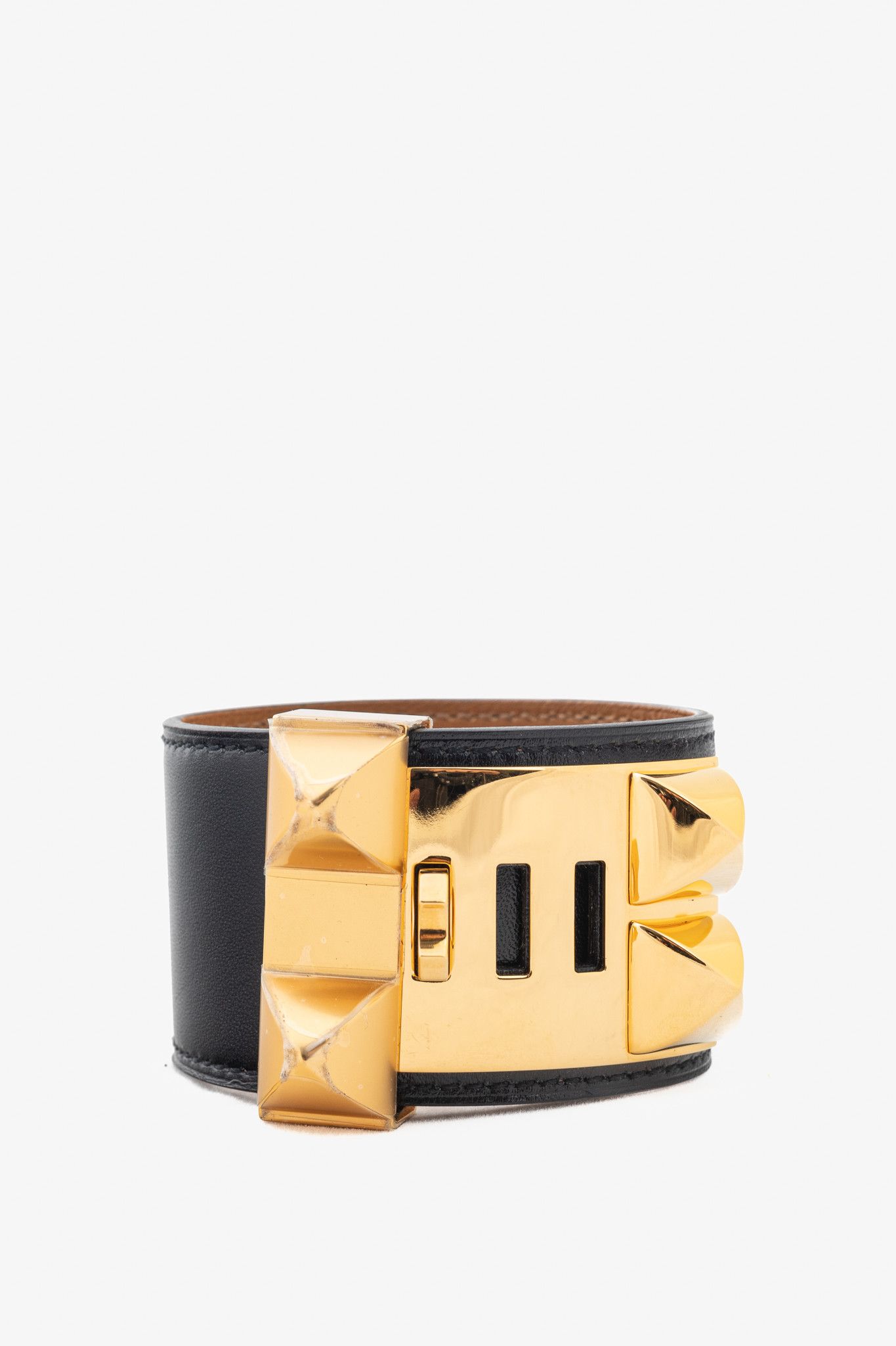 Hermes Hermes Collier de Chien Box-Calfskin GHW Bracelet Size ONE SIZE - 2 Thumbnail