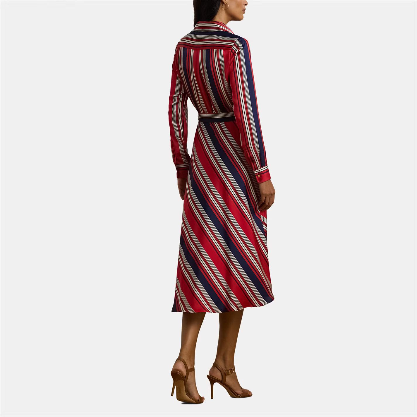 Lauren Ralph Lauren o1g2r1mq0825 Rowella Dress in Multicolor Size S / US 4 / IT 40 - 3 Thumbnail