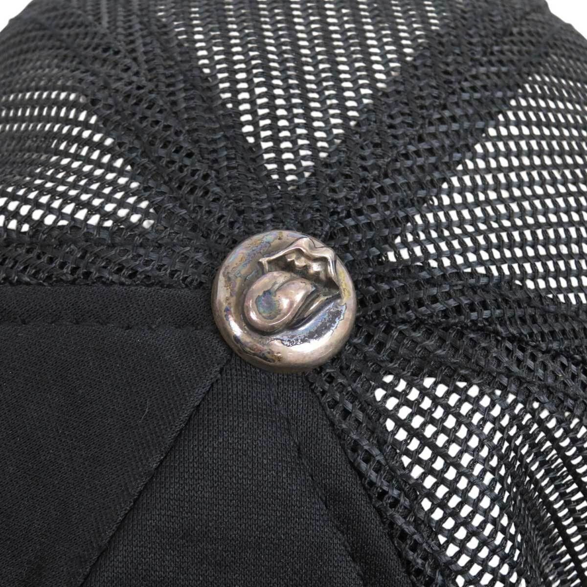 Chrome Hearts CHROME HEARTS Black Leather Patch Trucker Cap Size ONE SIZE - 7 Thumbnail