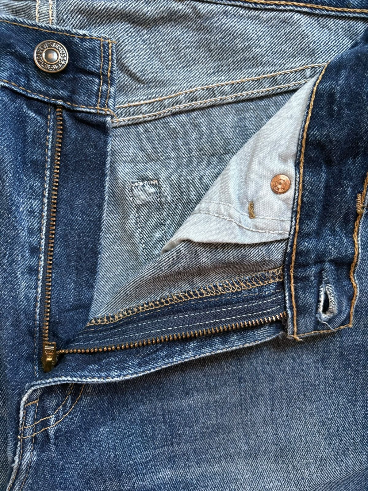 Levi's Vintage 90s Levis 581 Faded Wash Loose Baggy Jeans Size US 34 / EU 50 - 9 Thumbnail