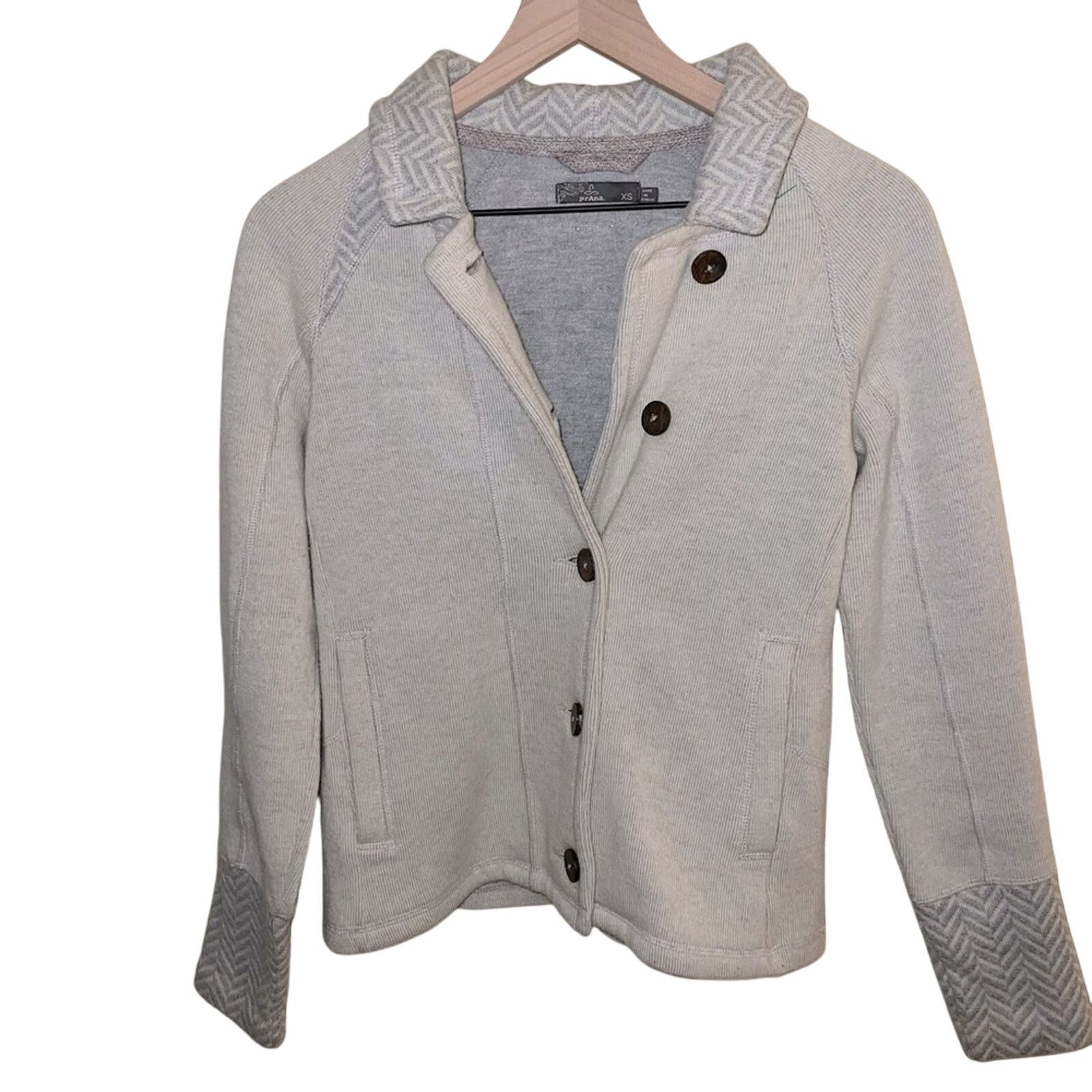 Prana PRANA wool blend collared cardigan XS Size XS / US 0-2 / IT 36-38 - 1 Thumbnail