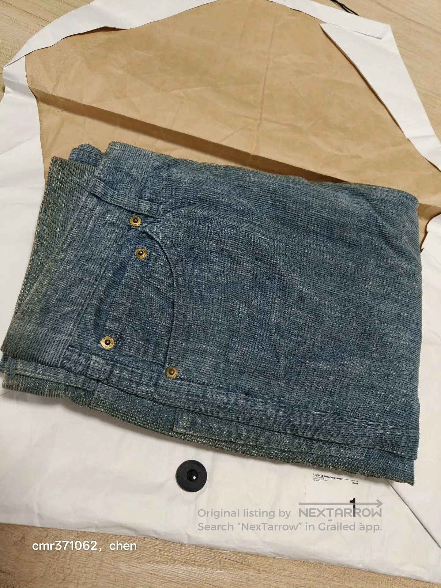 Visvim visvim 13ss Fluxus 03 Kano Corduroy. Size US 40 / EU 56 - 8 Thumbnail