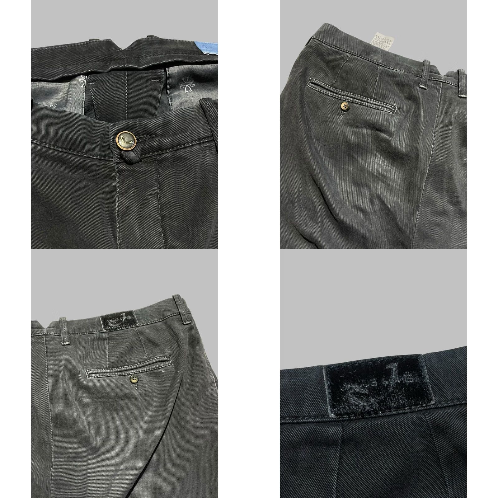 Jacob Cohen Jacob Cohen Bobby Comf Pants Men Regular 34 Black Chino Button Zip Inseam 34 Reactivated Womens? Size US 34 / EU 50 - 8 Thumbnail